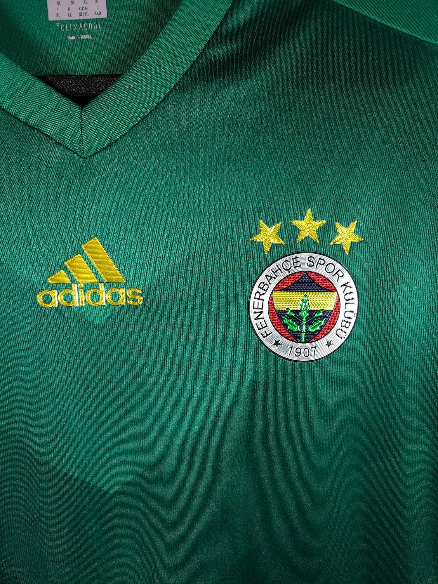 2017-18 Fenerbahce Third Shirt detailed view 1