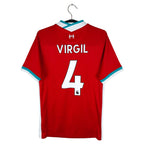 2020-21 Liverpool Home Shirt Virgil #4