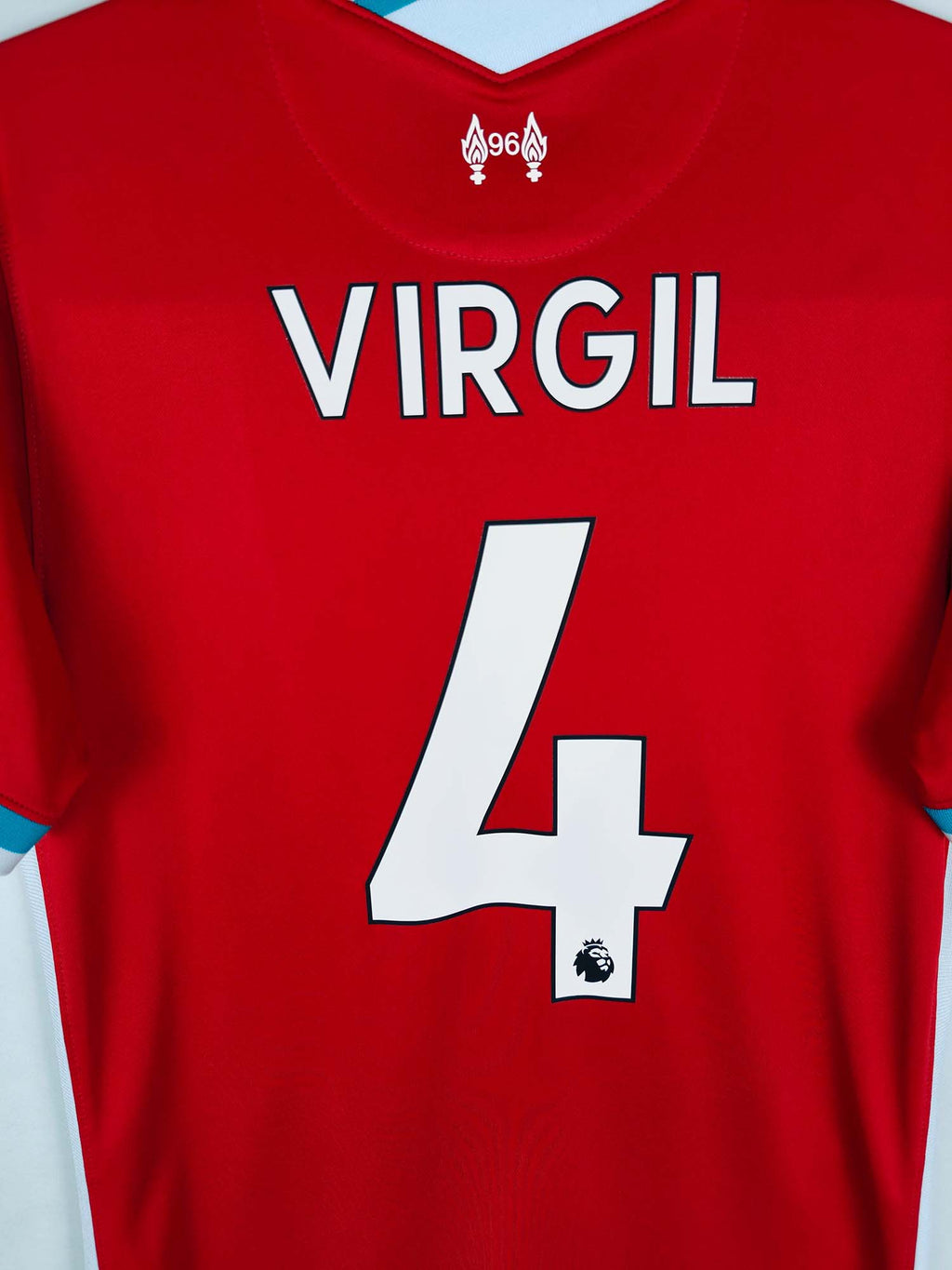 2020-21 Liverpool Home Shirt Virgil #4