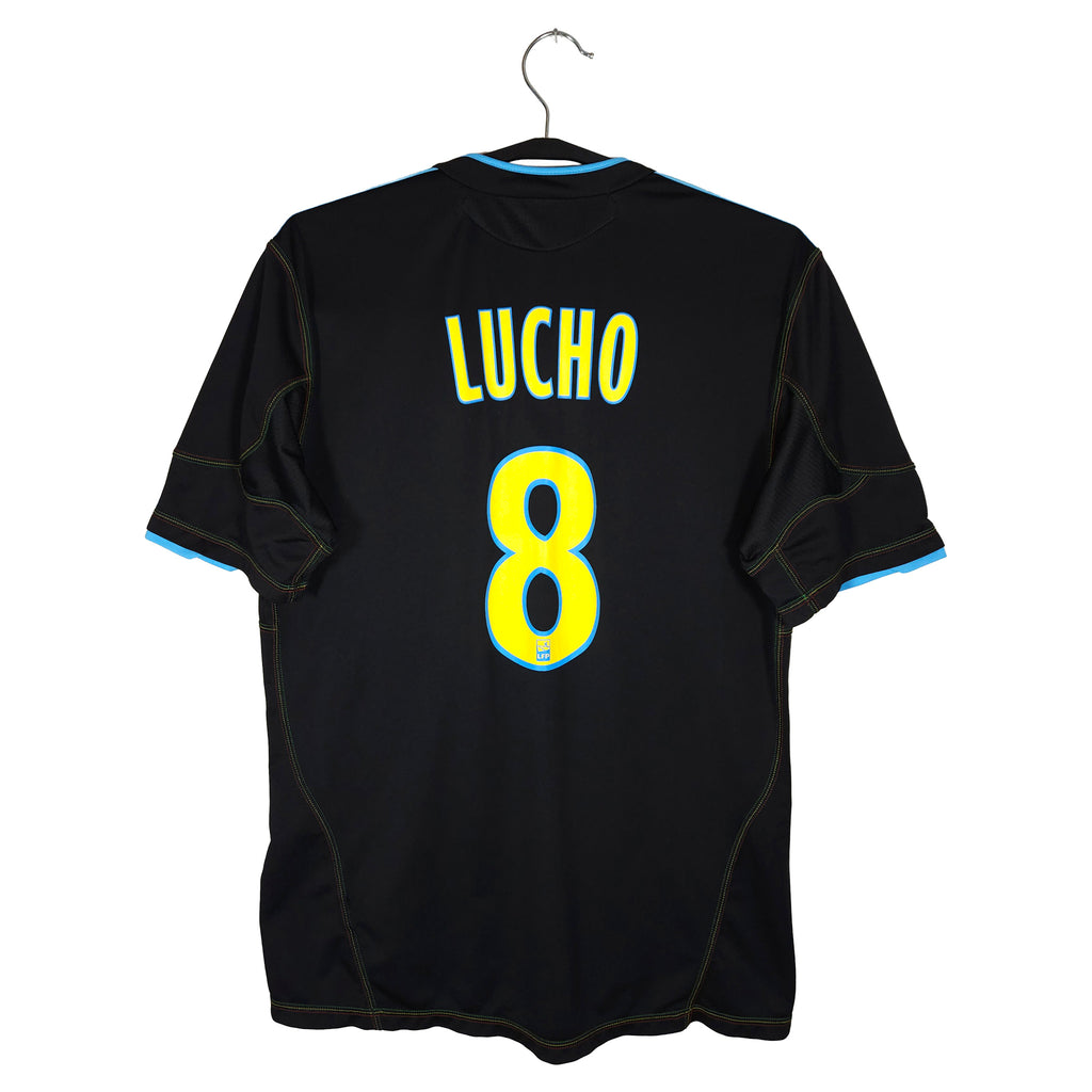 2010-11 Marseille Third Shirt Lucho #8 - back view