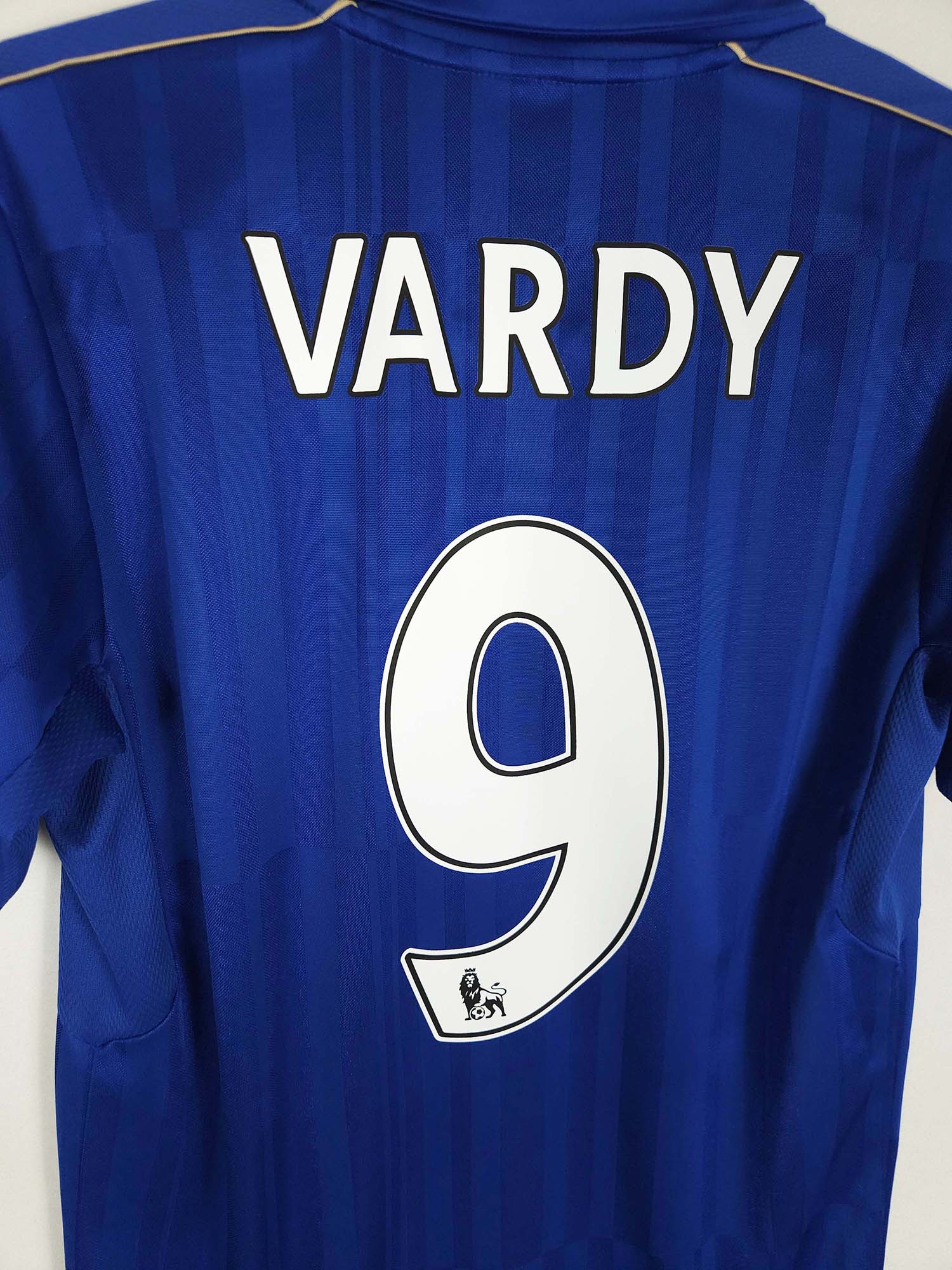  Leicester City VARDY 9 ユニフォーム Leicester City 2016-17 Home Shirt Vardy #9 | Size S