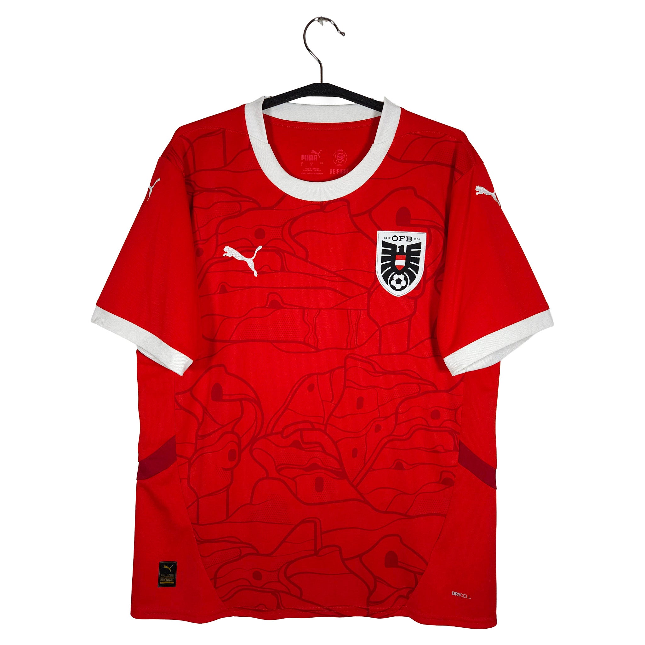 2024-25 Austria Home Shirt front view