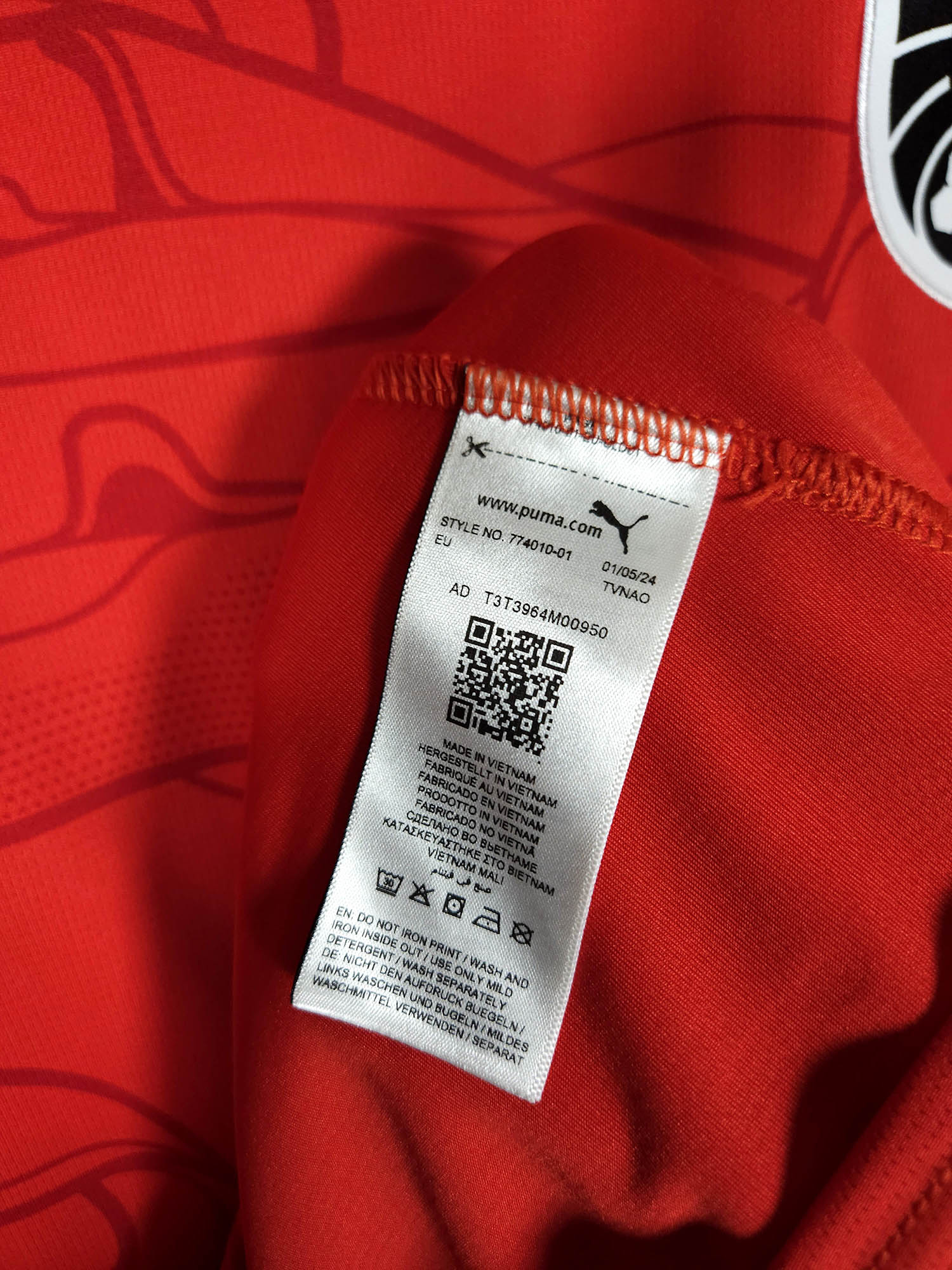 2024-25 Austria Home Shirt detailed view 4