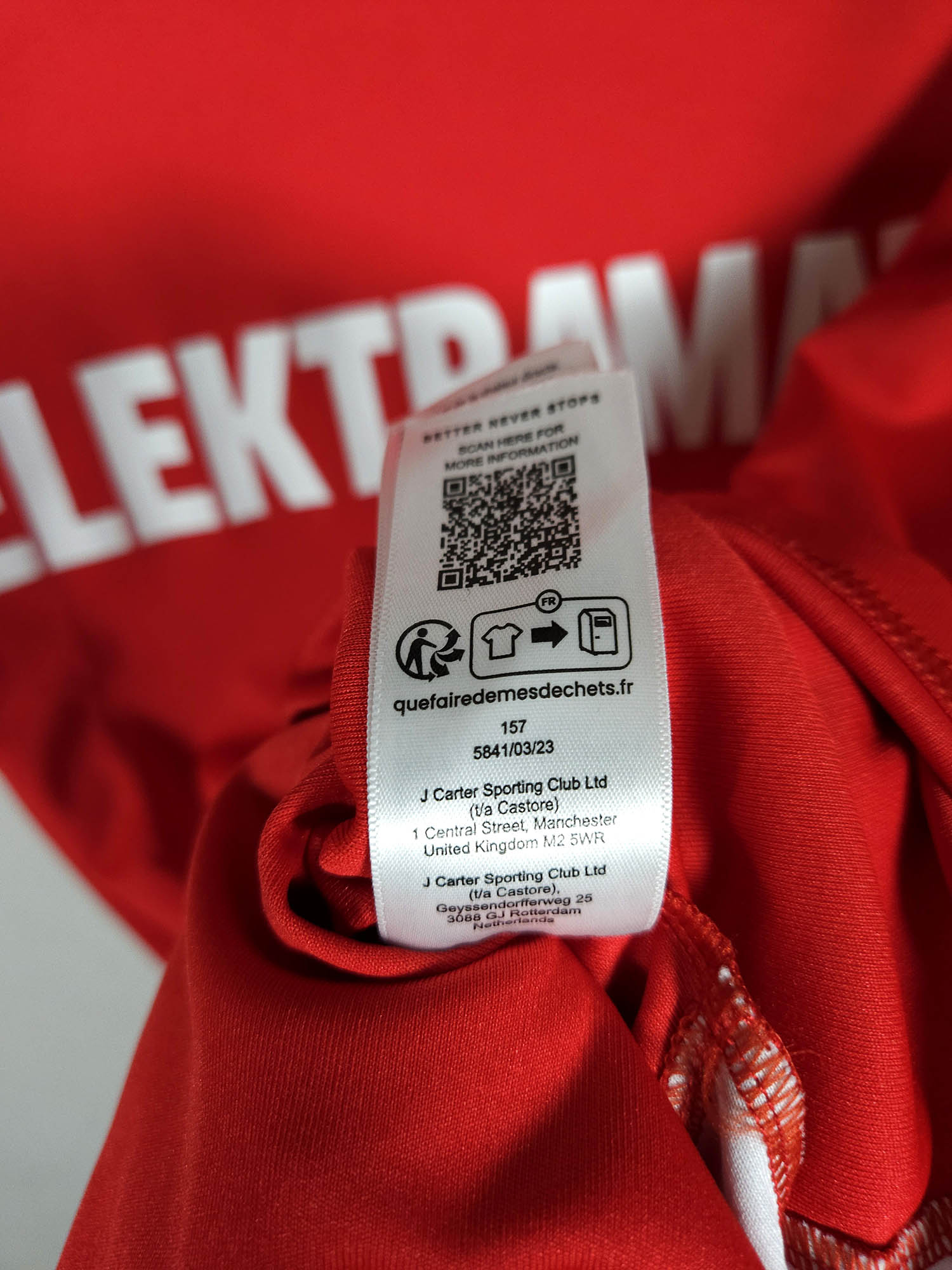 2023-24 Twente Home Shirt - detailed view