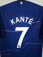 2018-19 Chelsea Home Shirt Kanté #7 - detailed view