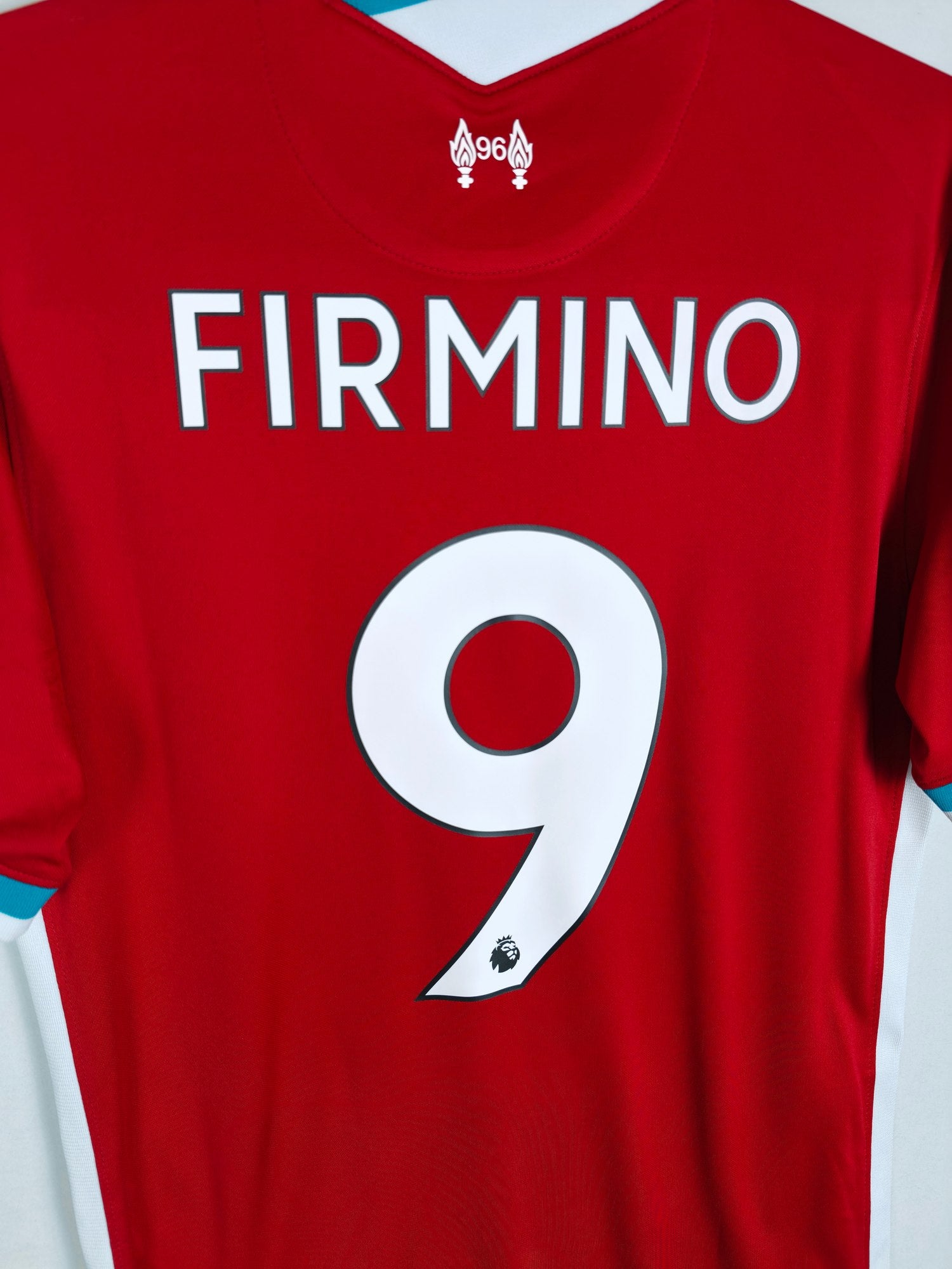 2020-21 Liverpool Home Shirt Firmino #9