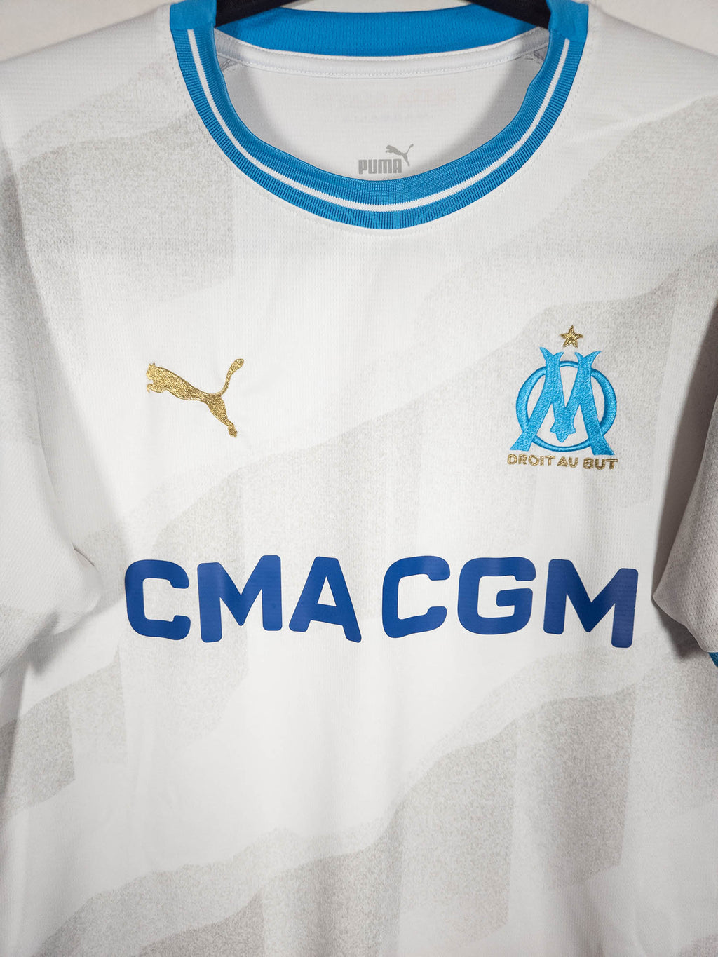 2023-24 Marseille Home Shirt - detailed view