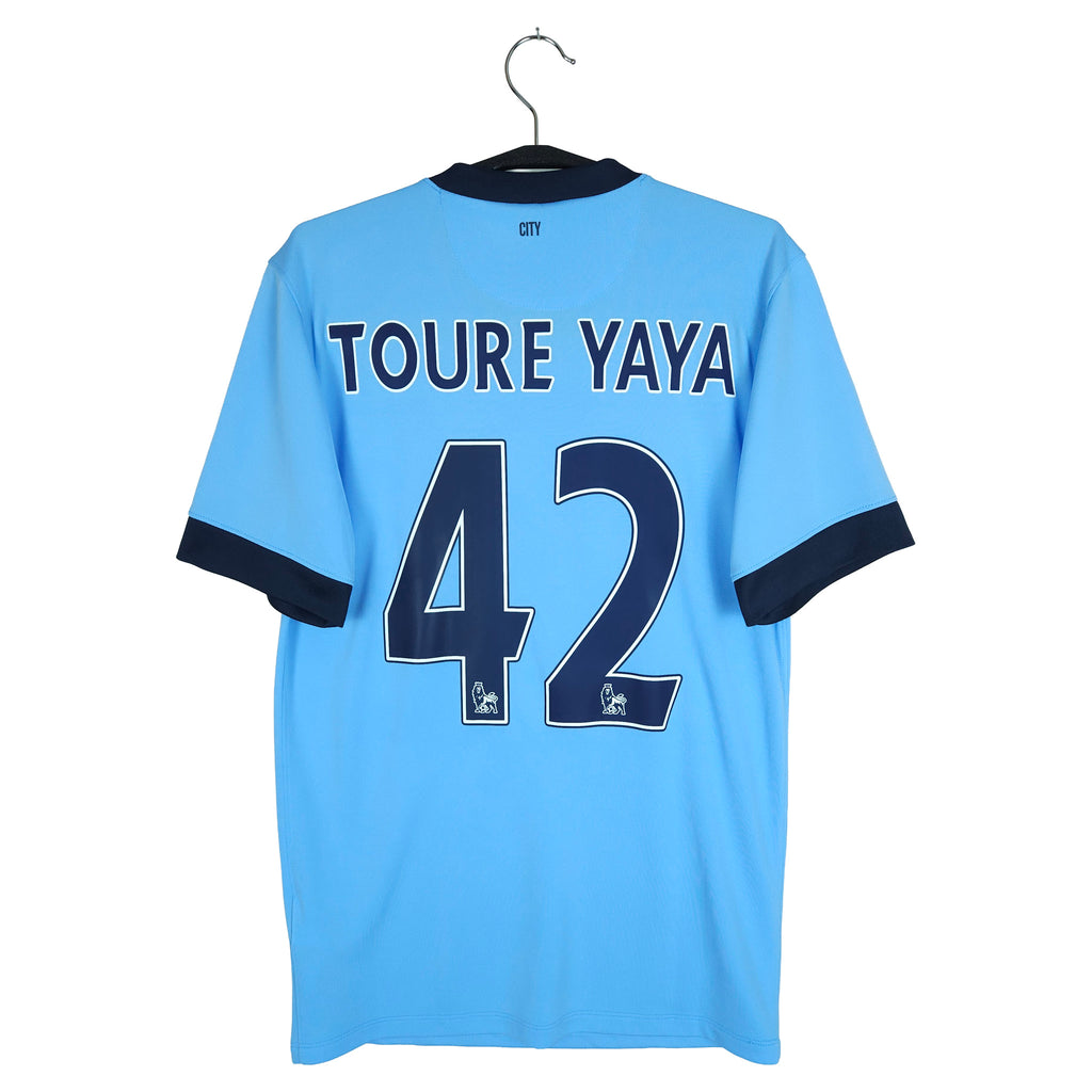 2014-15 Manchester City Home Shirt Toure Yaya #42