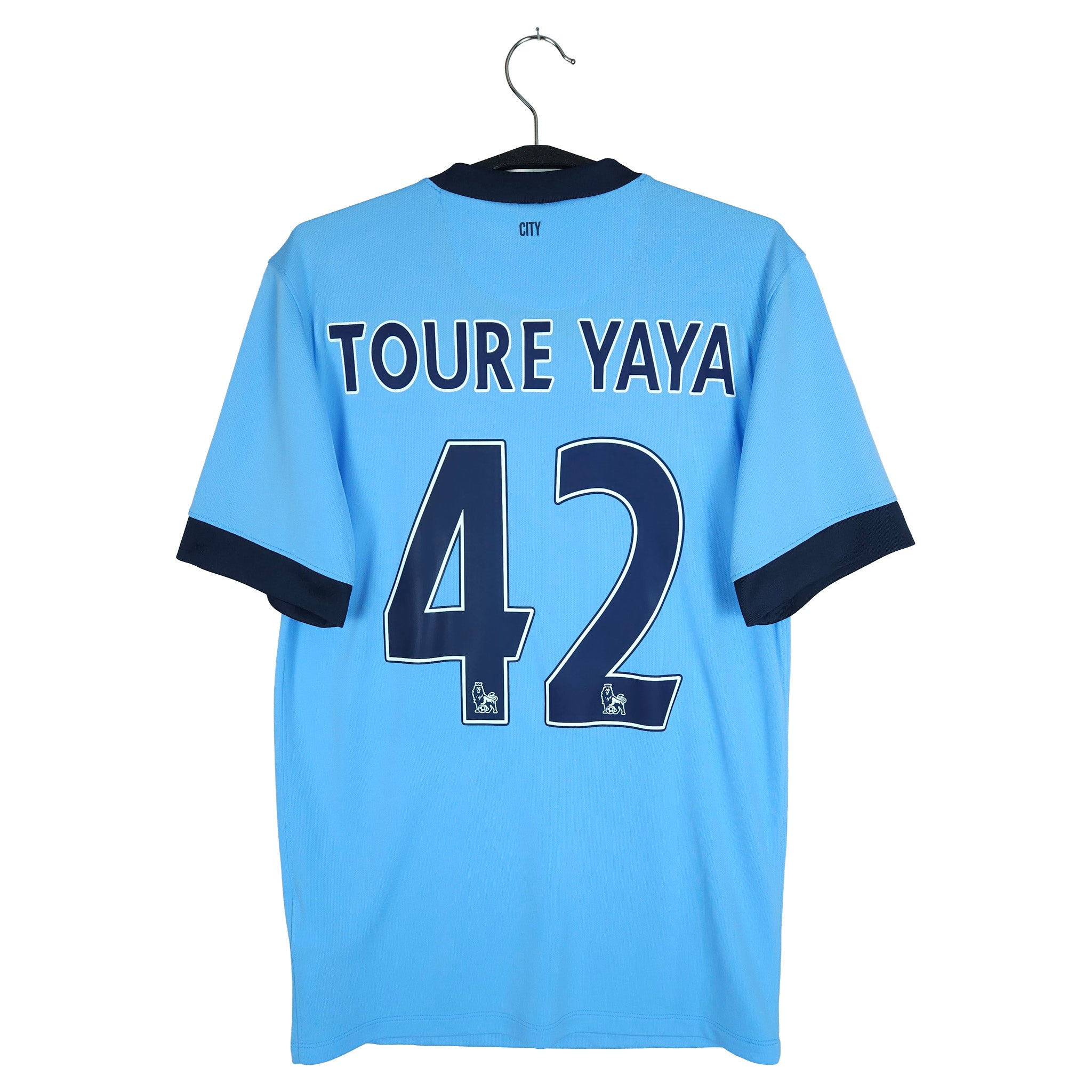 2014-15 Manchester City Home Shirt Toure Yaya #42