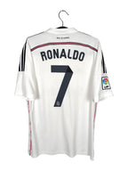 2014-15 Real Madrid Home Shirt Ronaldo #7