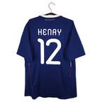 2009-10 France Home Shirt Henry #12 - back view
