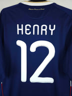 2009-10 France Home Shirt Henry #12 - detailed view