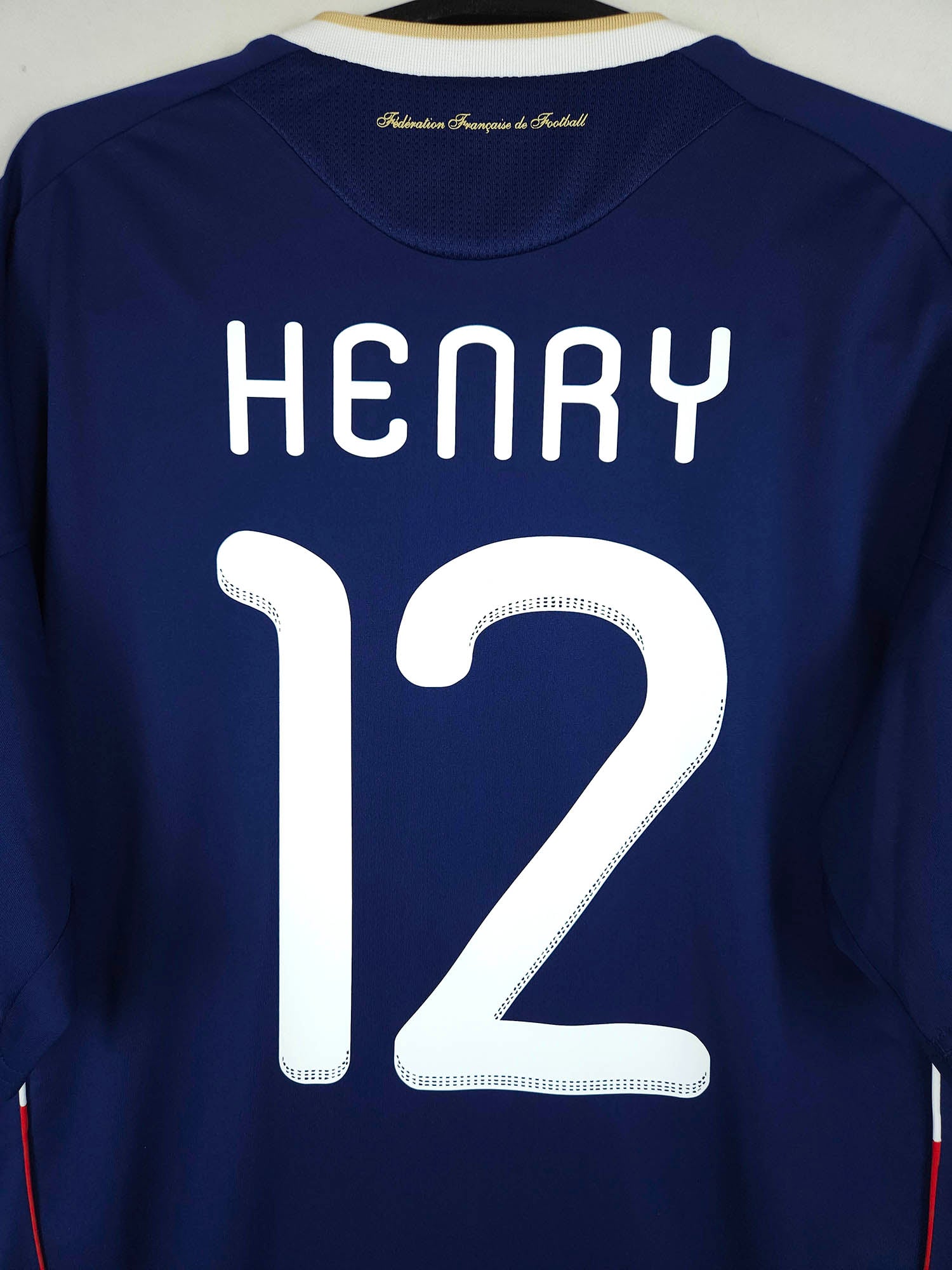 2009-10 France Home Shirt Henry #12