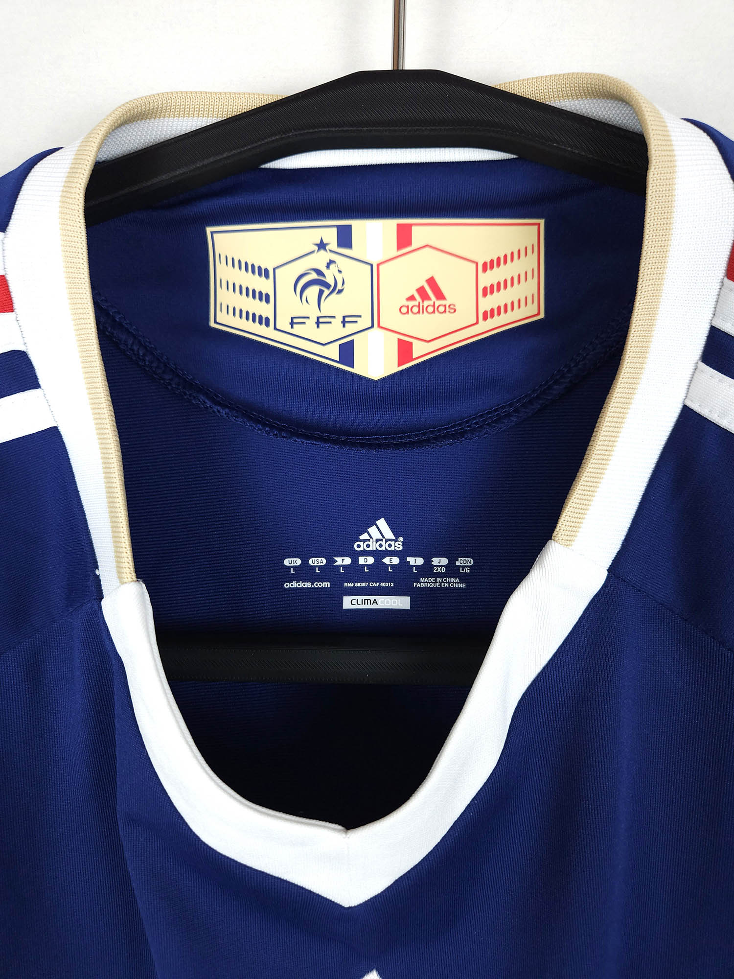 2009-10 France Home Shirt Henry #12