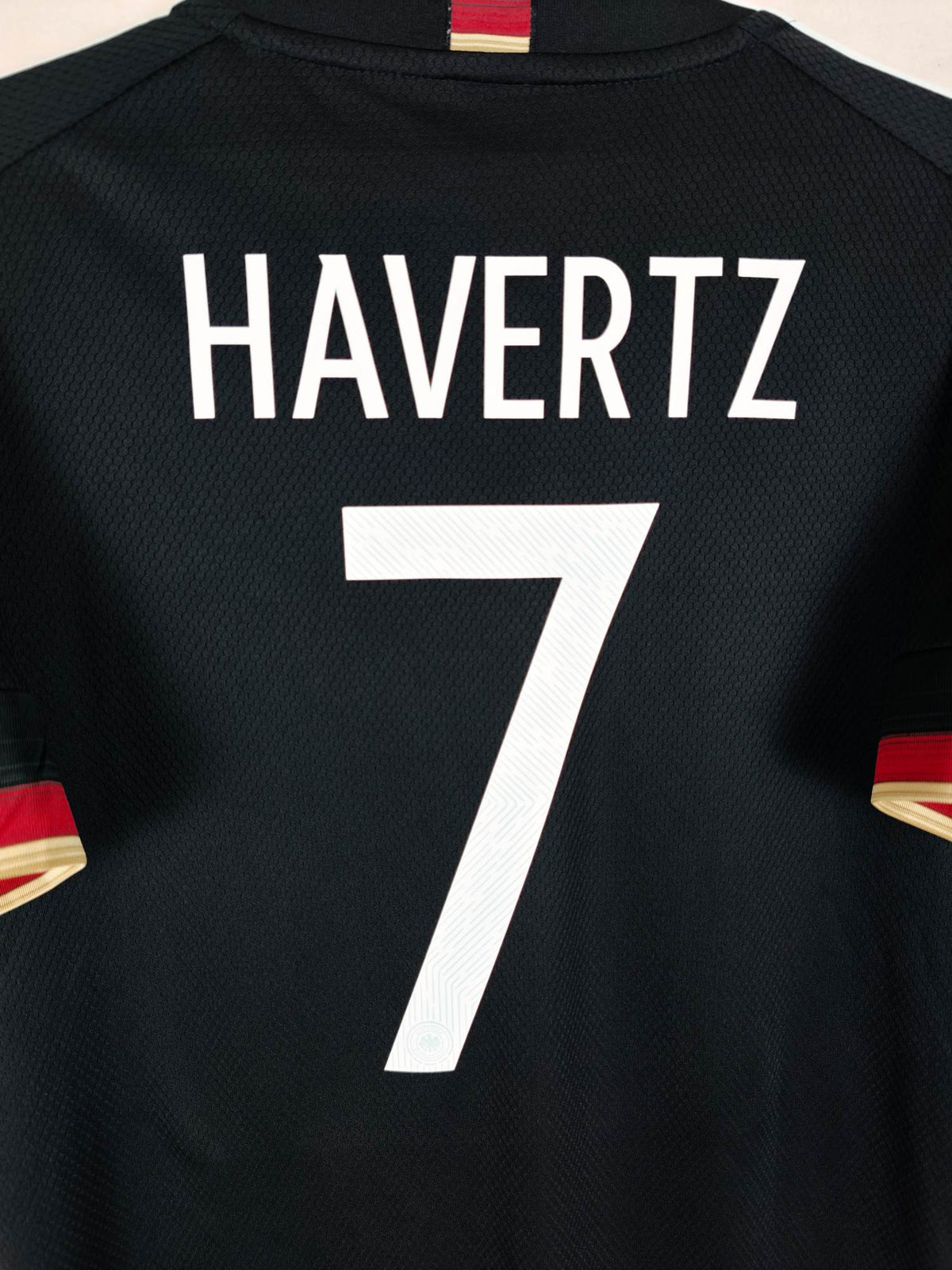2020-21 Germany Away Shirt Havertz #7 - detailed view