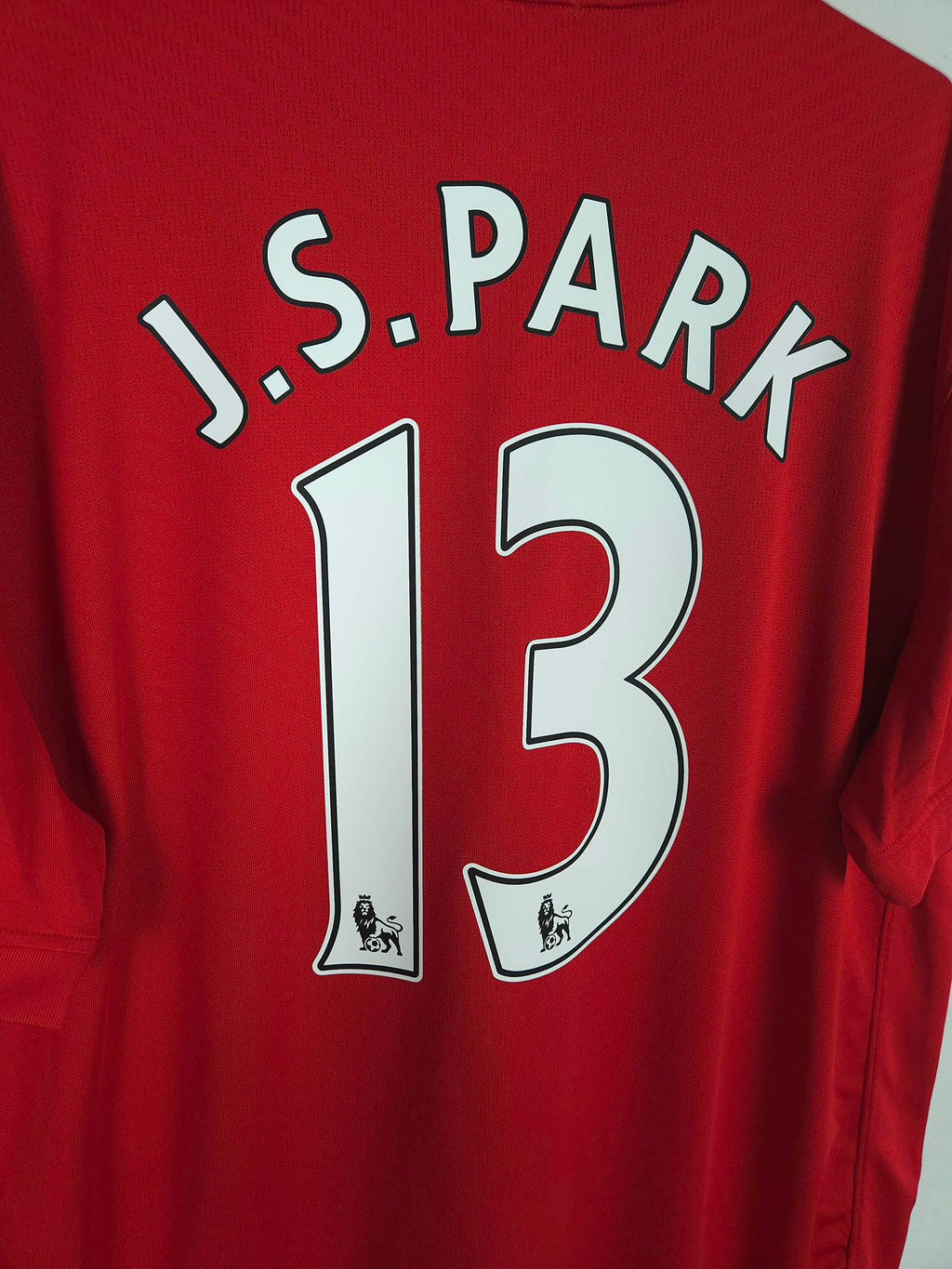 2009-10 Manchester United Home Shirt J. S. Park #13