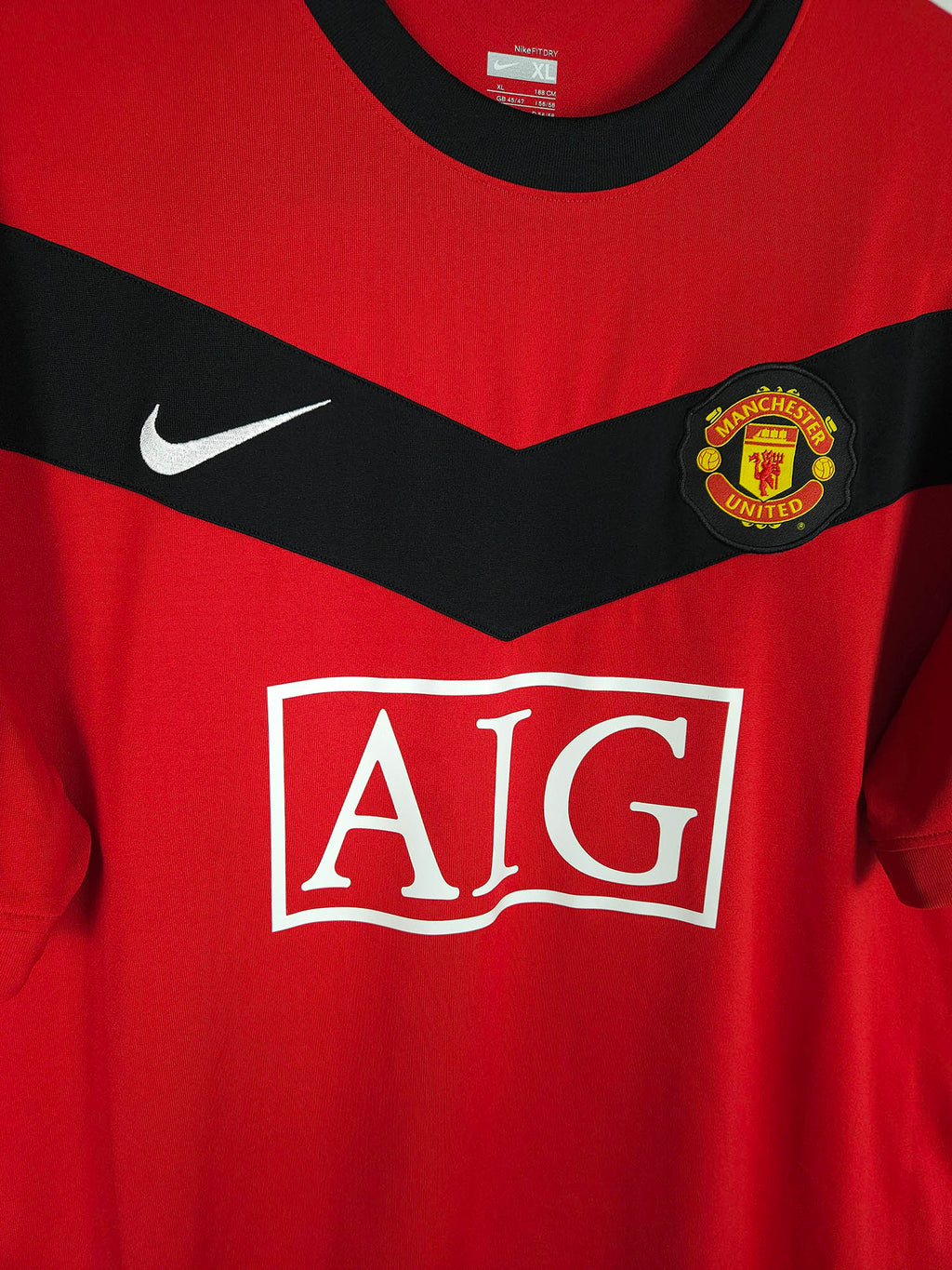 2009-10 Manchester United Home Shirt J. S. Park #13