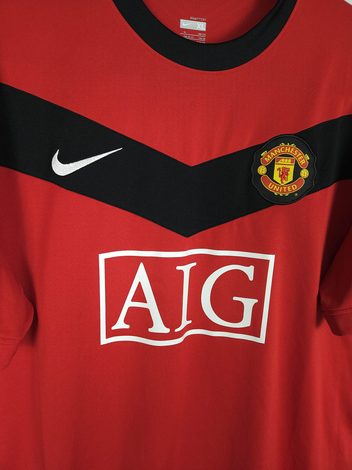 2009-10 Manchester United Home Shirt J. S. Park #13