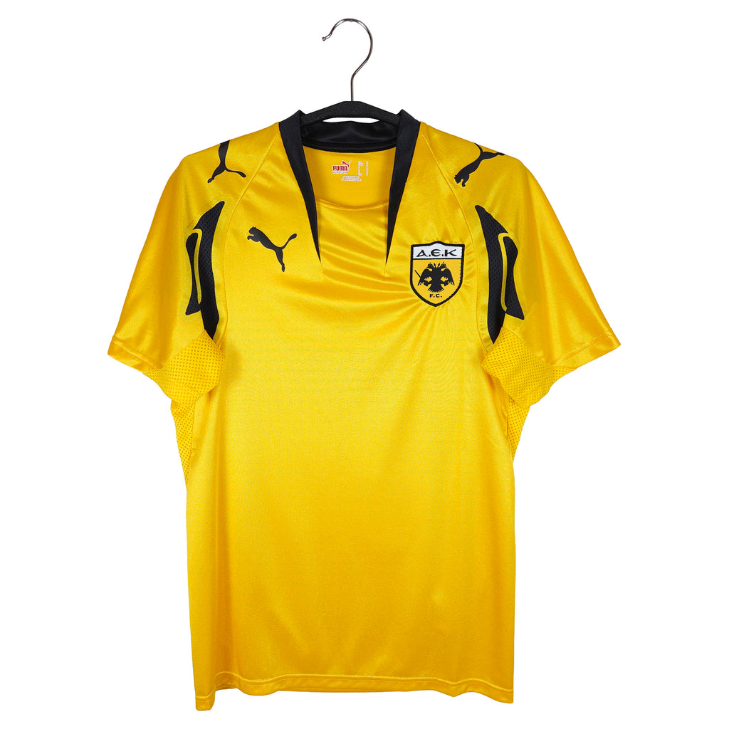 2007-08 AEK Athens Home Shirt Rivaldo #10