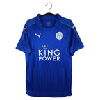 2016-17 Leicester City Home Shirt Vardy #9 - front view