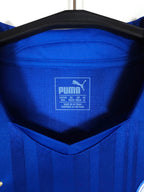 2016-17 Leicester City Home Shirt Vardy #9 - detailed view