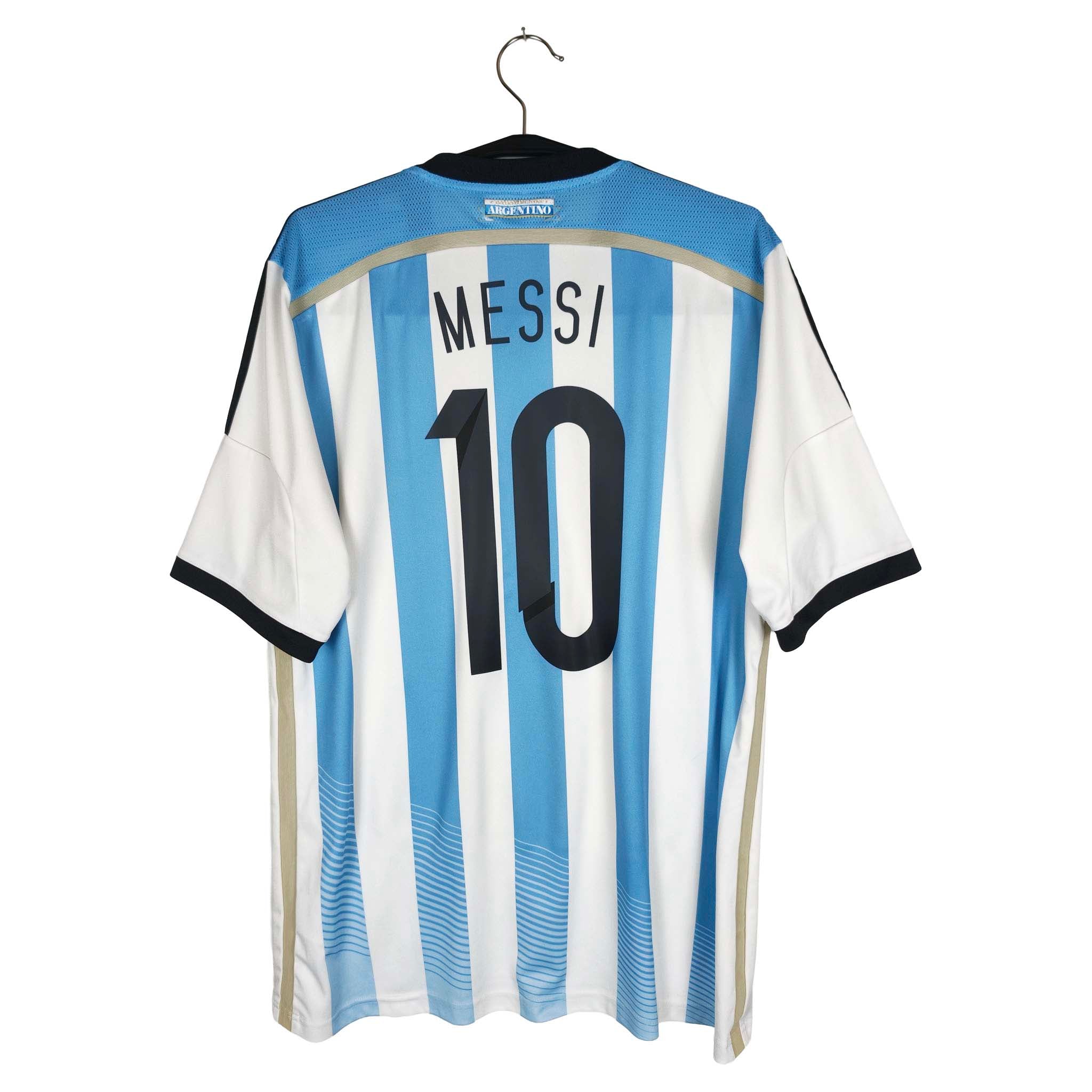 2014-15 Argentina Home Shirt Messi #10