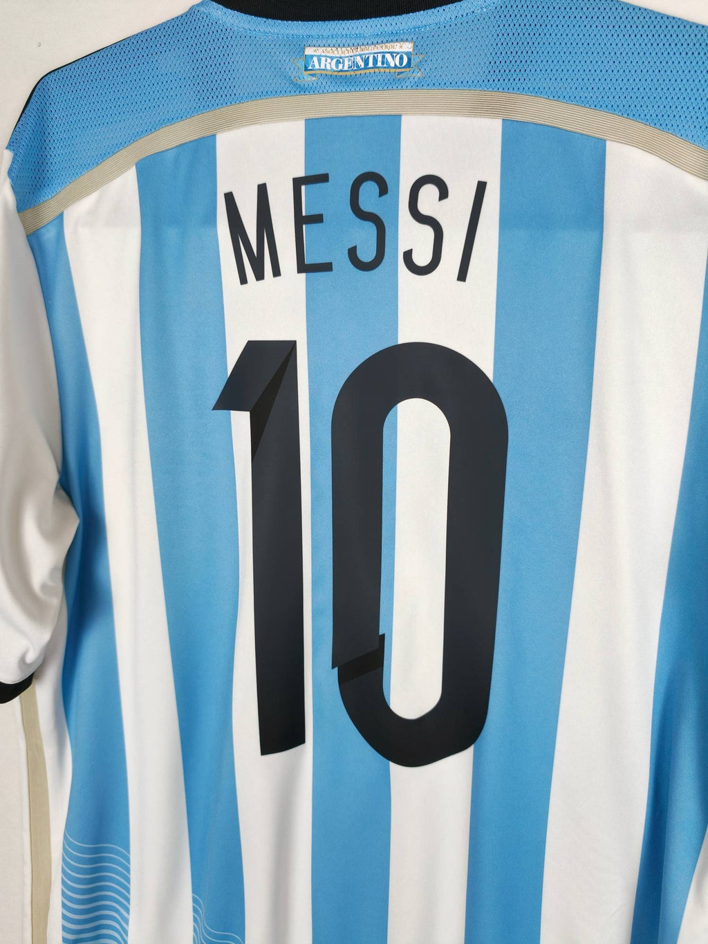 2014-15 Argentina Home Shirt Messi #10