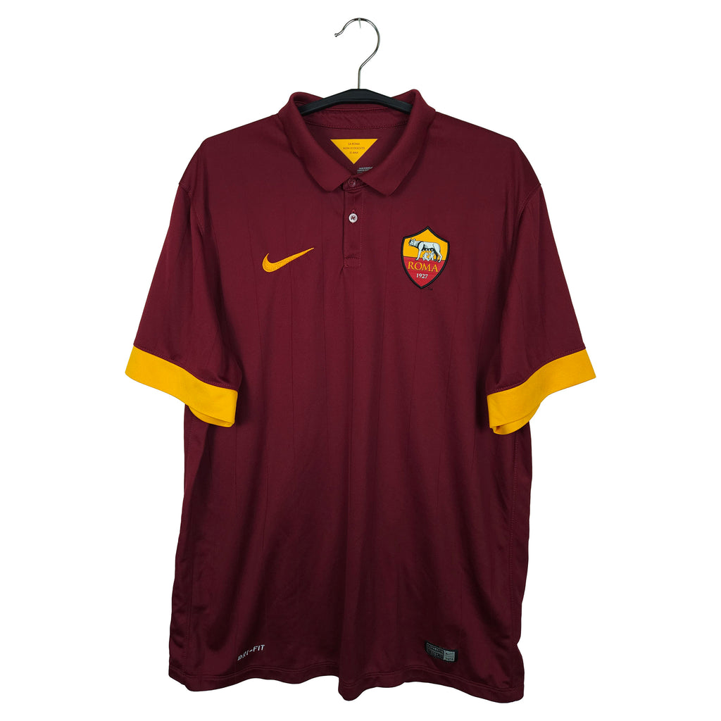 2014-15 AS Roma Home Shirt Totti #10 - front view