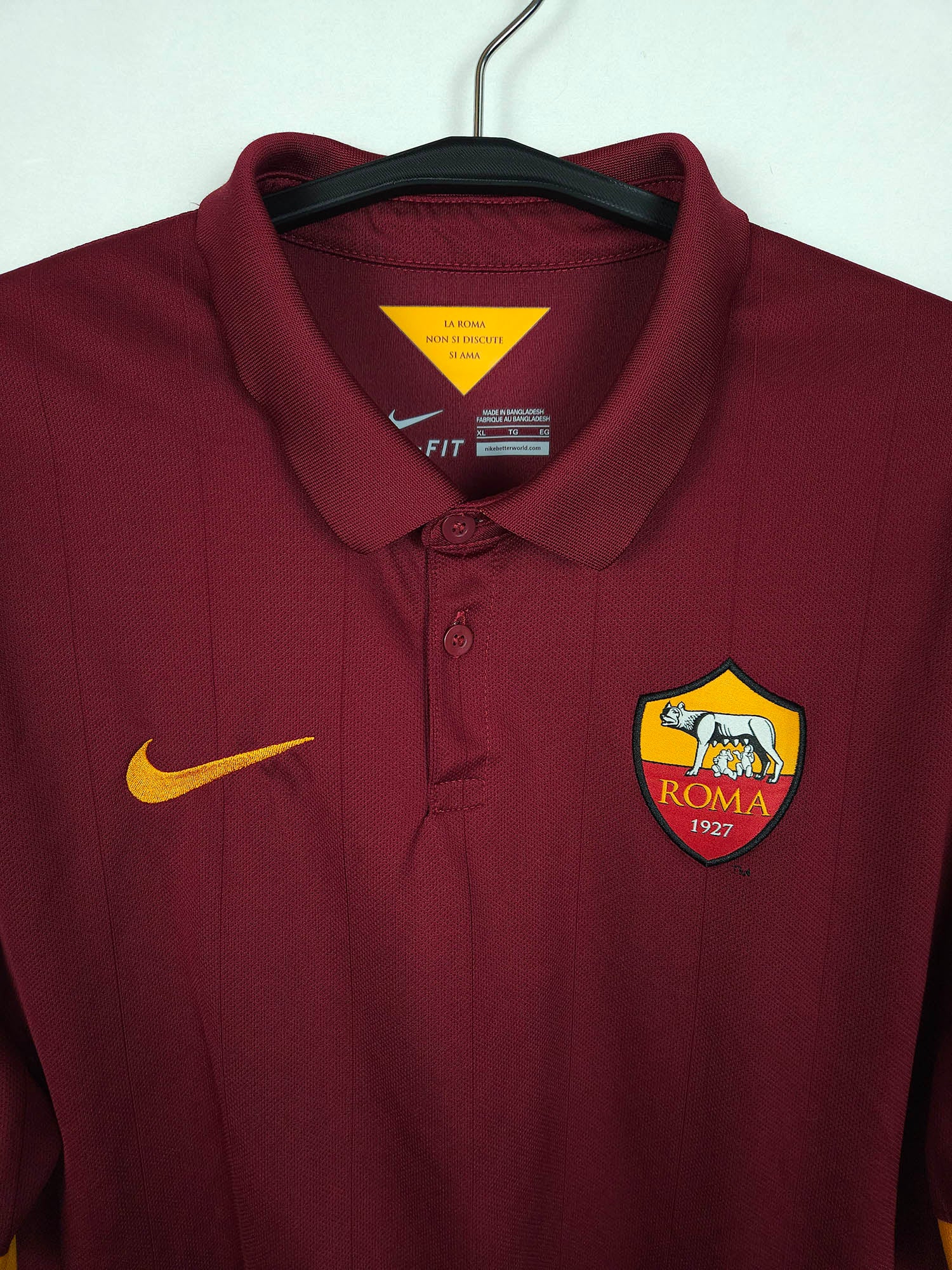 AS Roma 2014-15 Home Shirt Totti #10 | Size XL