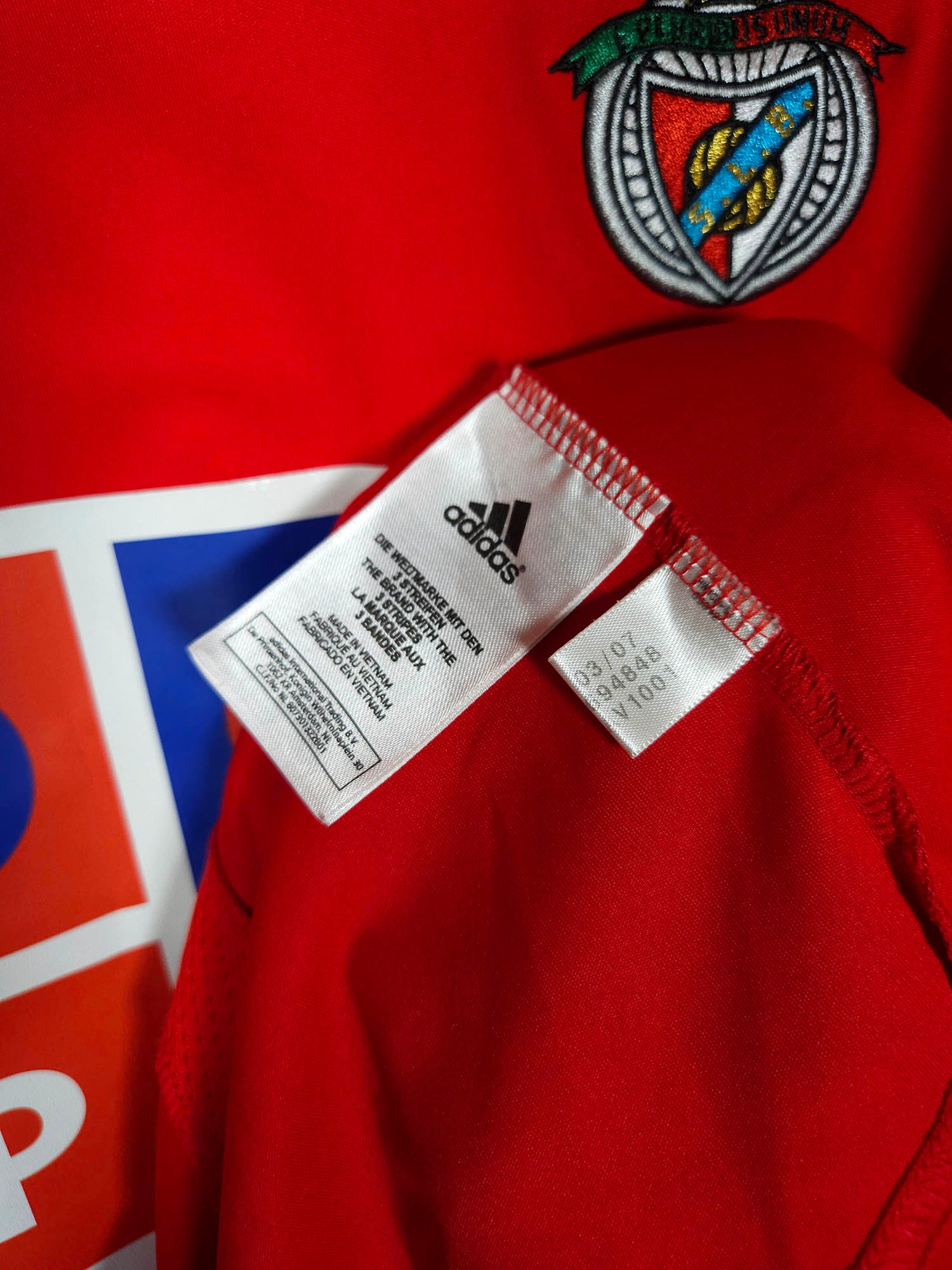 2007-08 Benfica Home Shirt