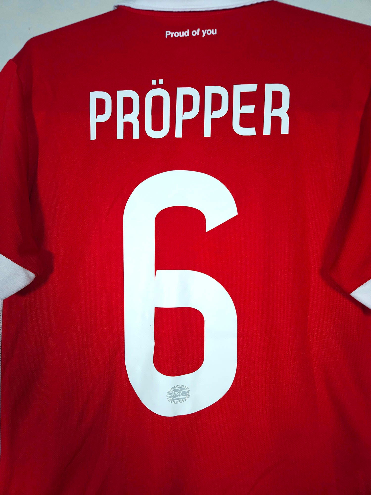 2015-16 PSV Fourth Shirt Pröpper #6