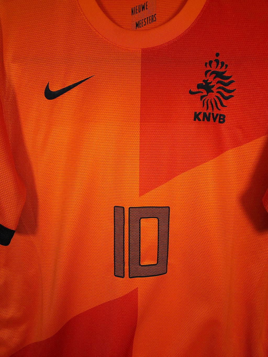 2012-13 Netherlands Home Shirt Sneijder #10 - detailed view