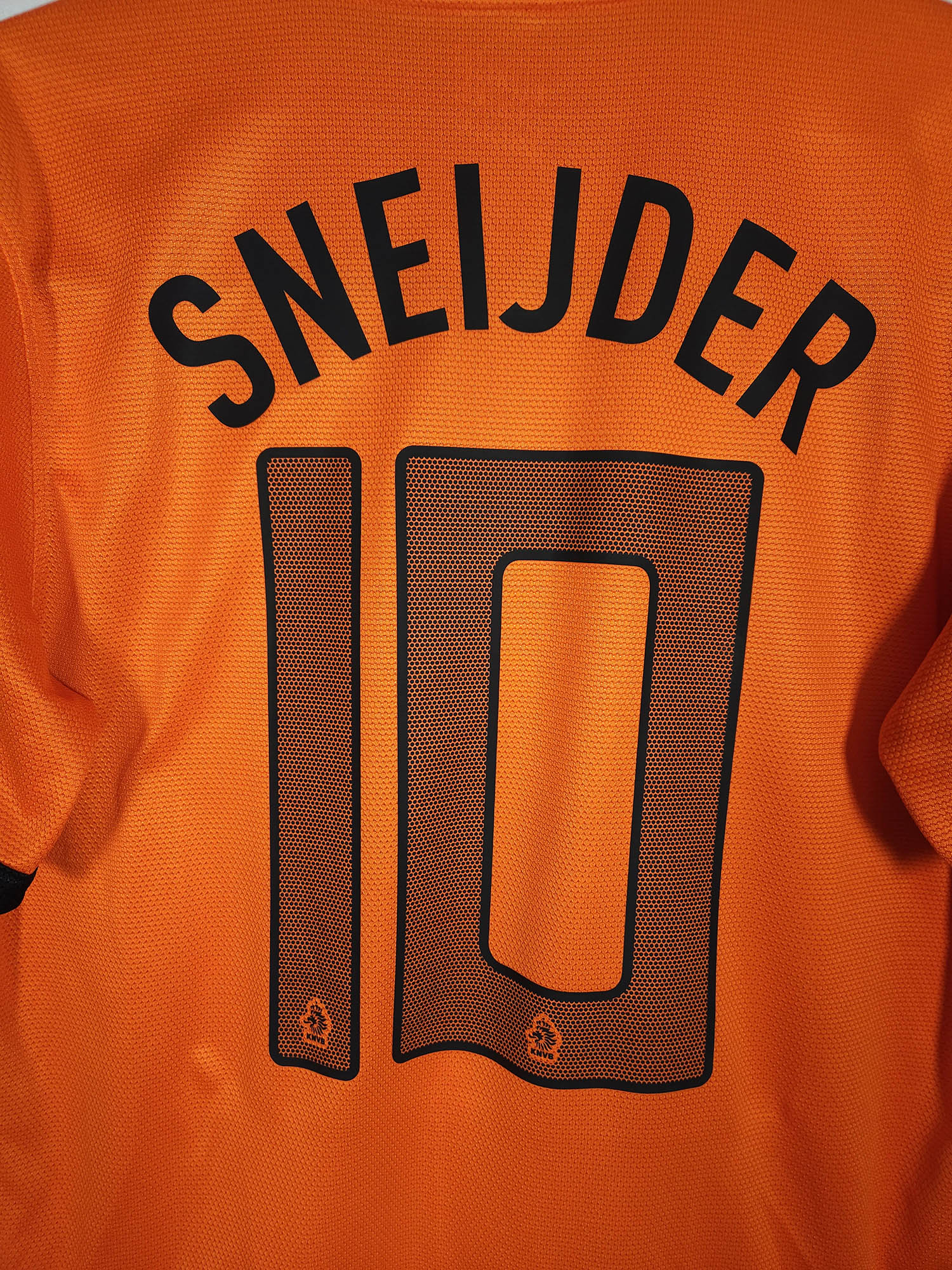 2012-13 Netherlands Home Shirt Sneijder #10
