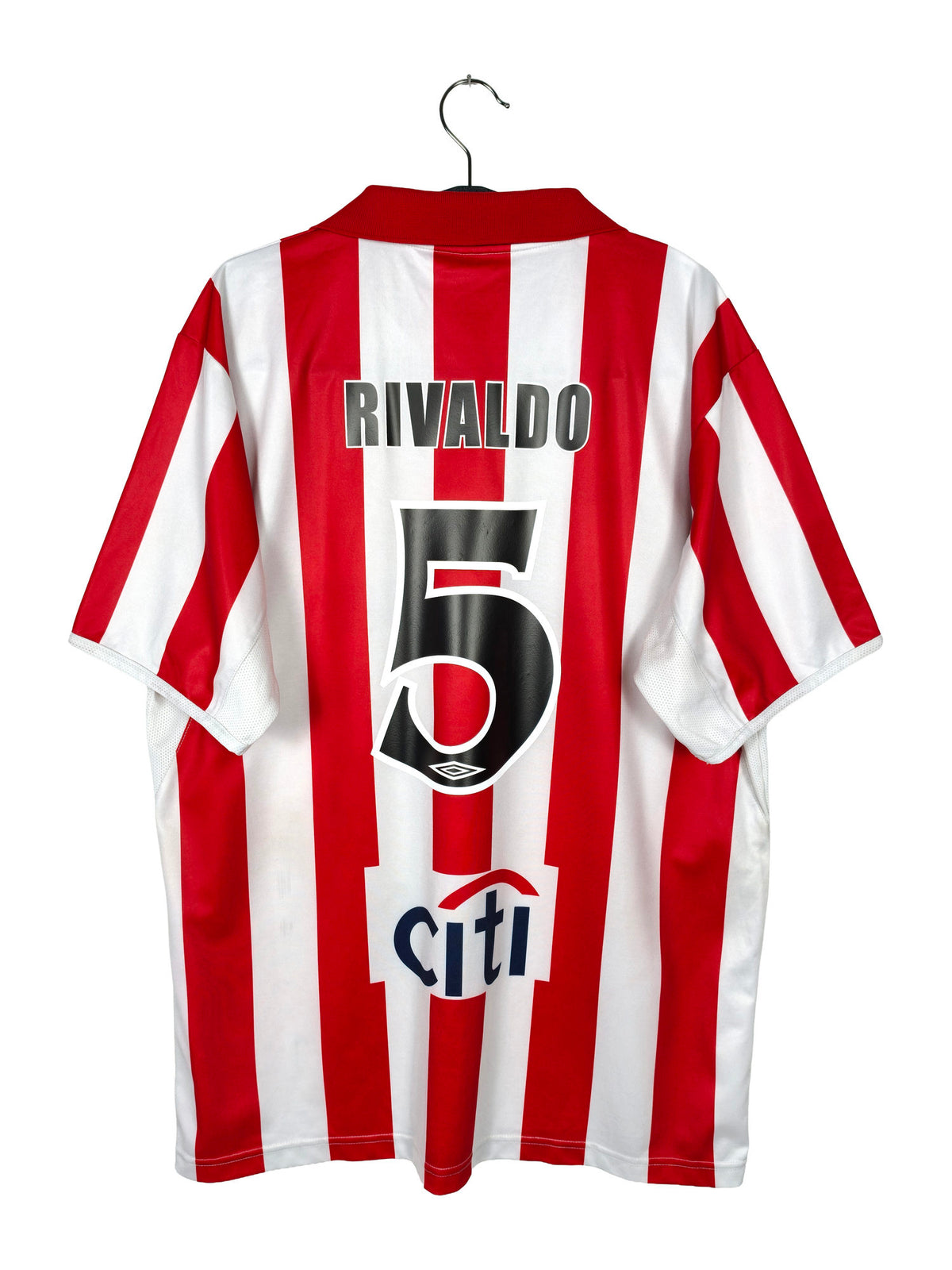 2004-05 Olympiacos Home Shirt Rivaldo #5