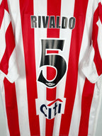 2004-05 Olympiacos Home Shirt Rivaldo #5