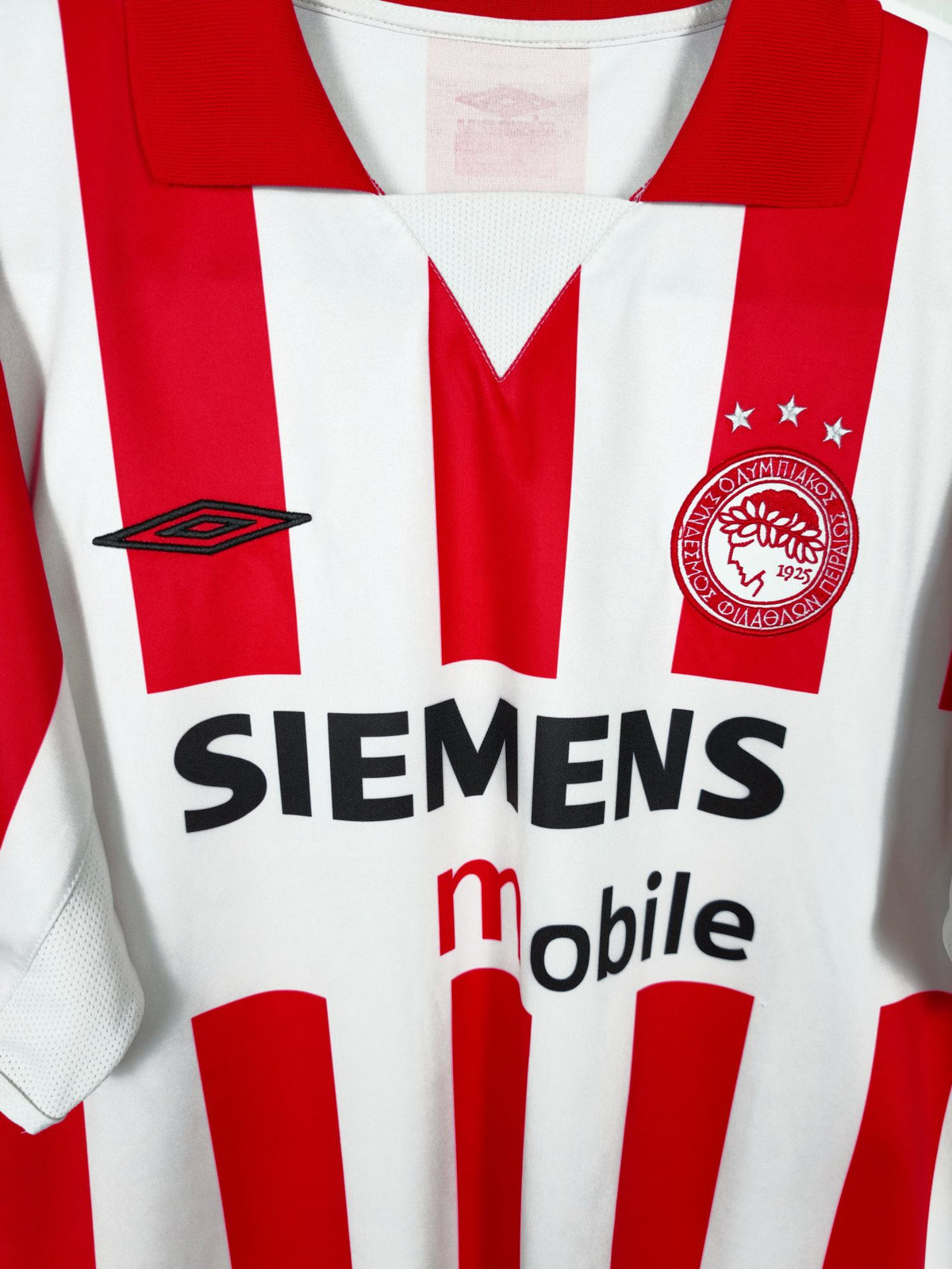 2004-05 Olympiacos Home Shirt Rivaldo #5