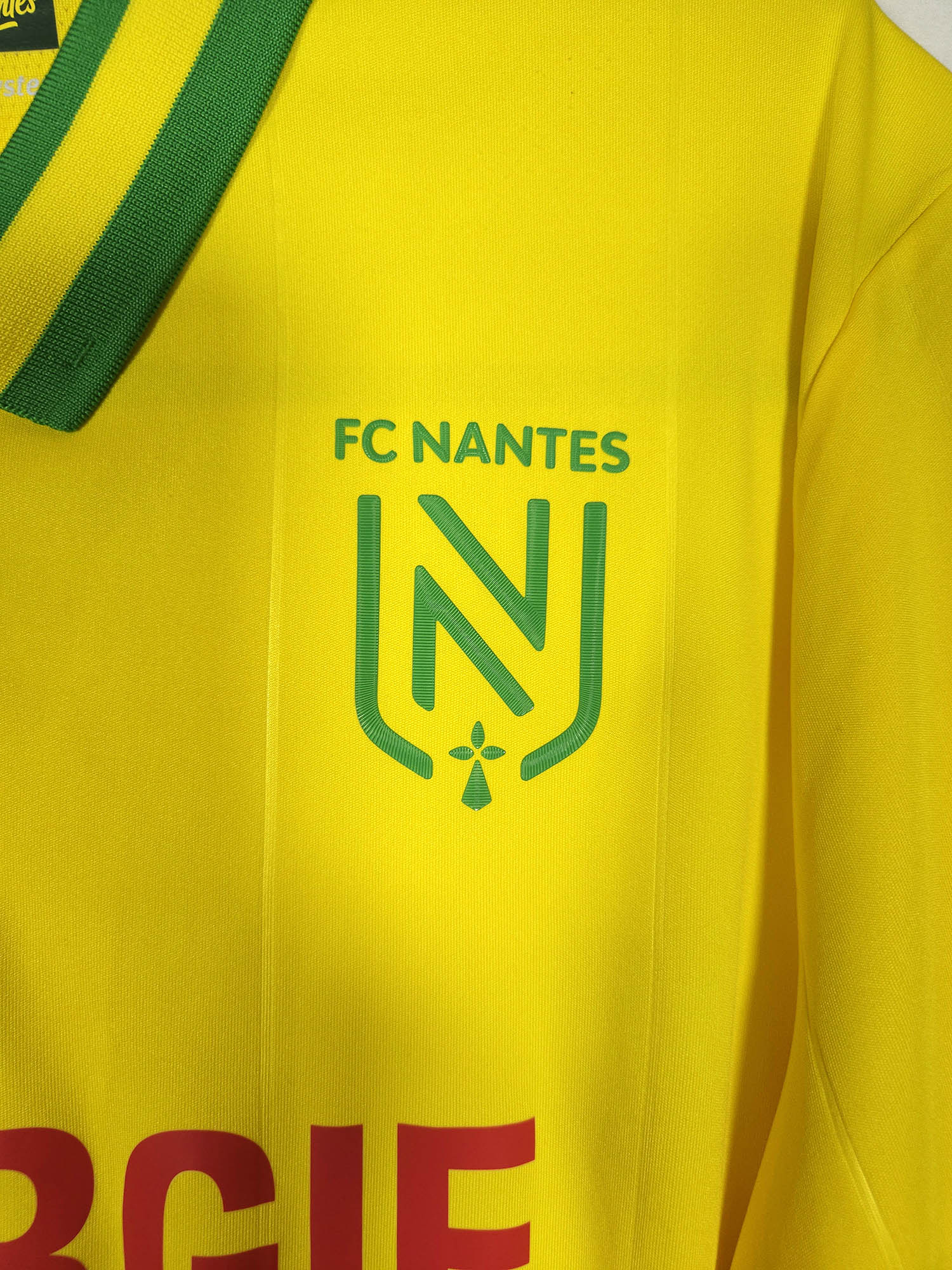 2023-24 Nantes Home Shirt Simon #27 - detailed view