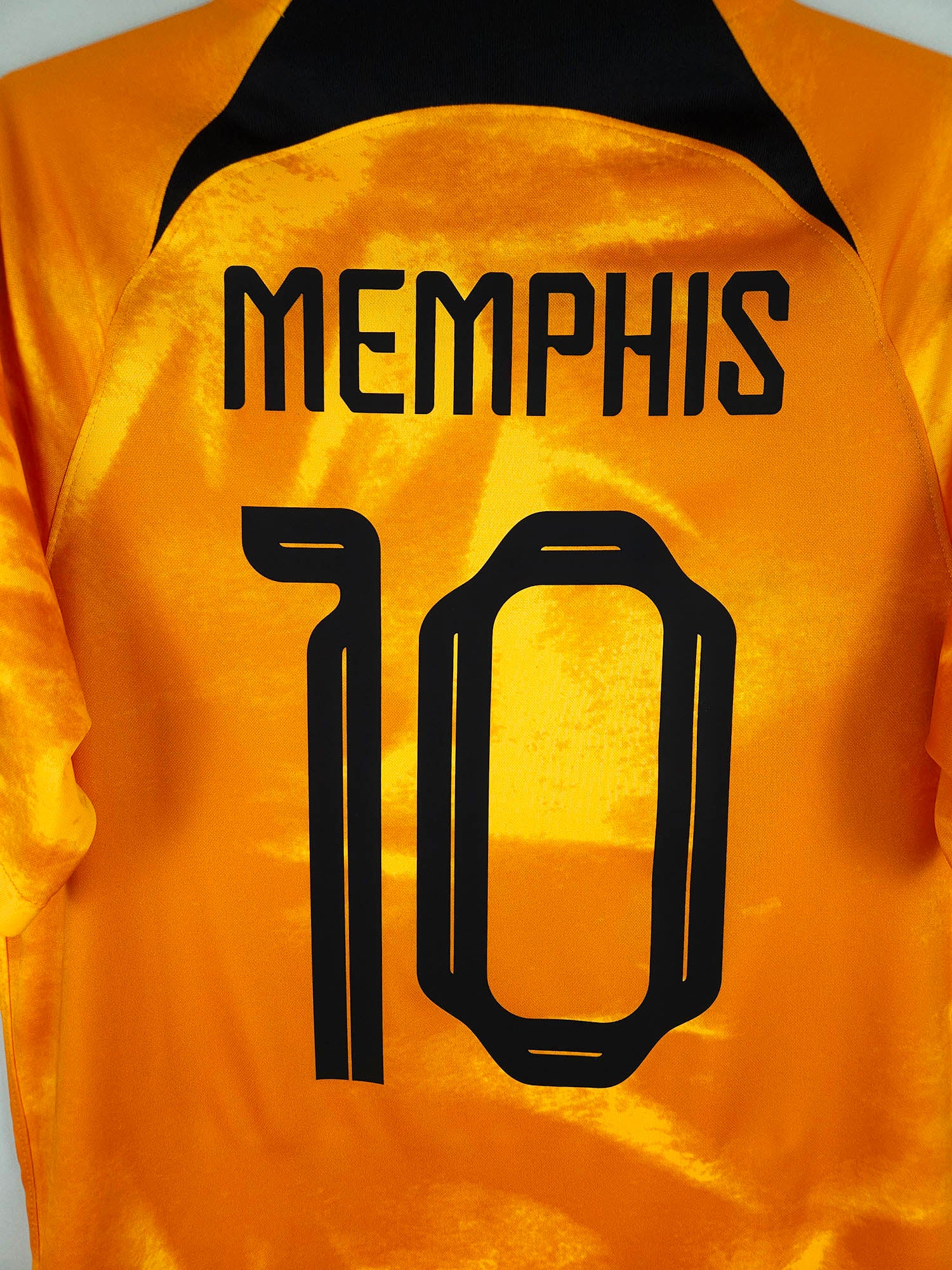 2022-23 Netherlands Home Shirt Memphis #10