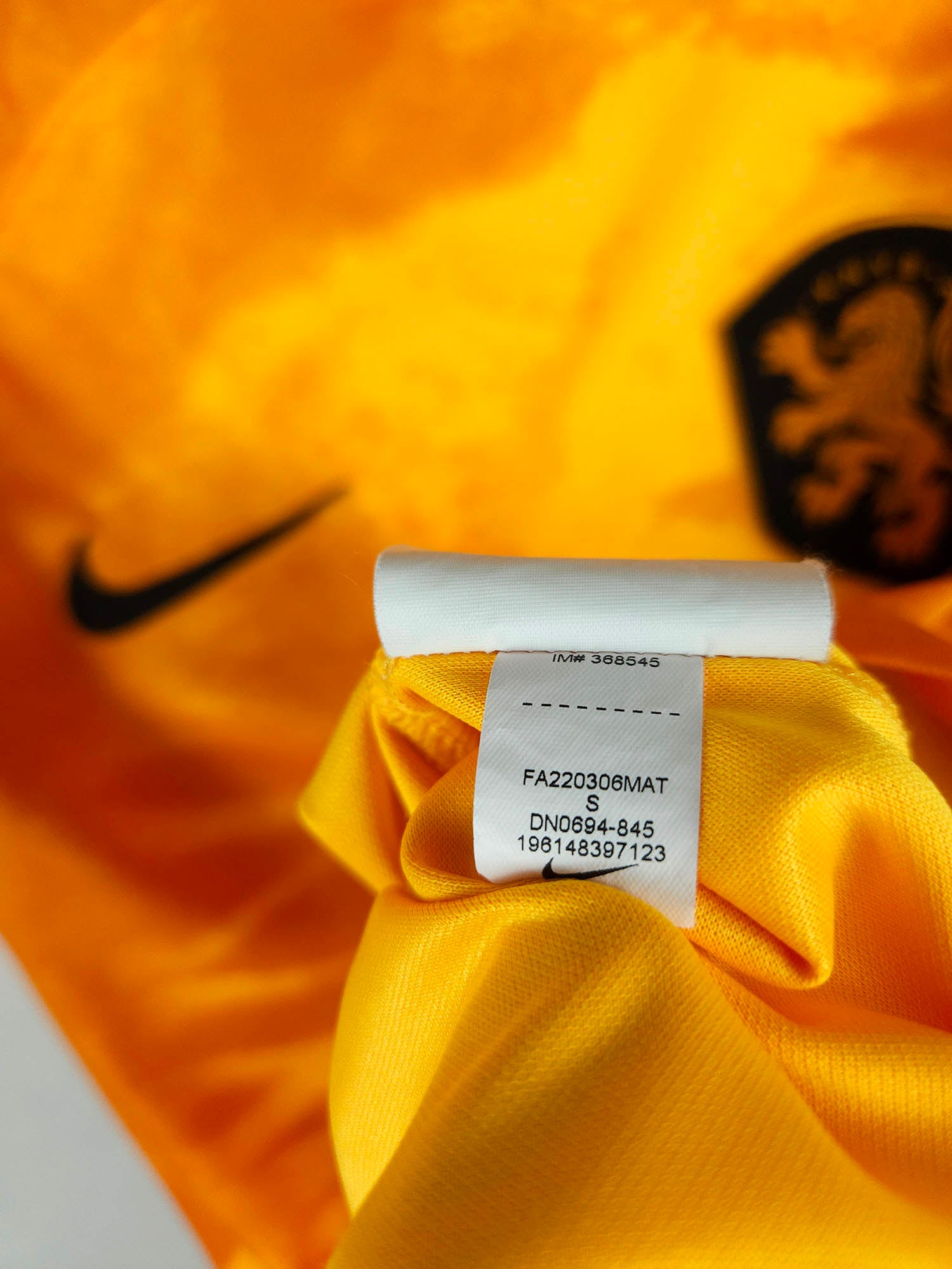 2022-23 Netherlands Home Shirt Memphis #10