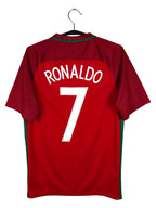 2016-17 Portugal Home Shirt Ronaldo #7