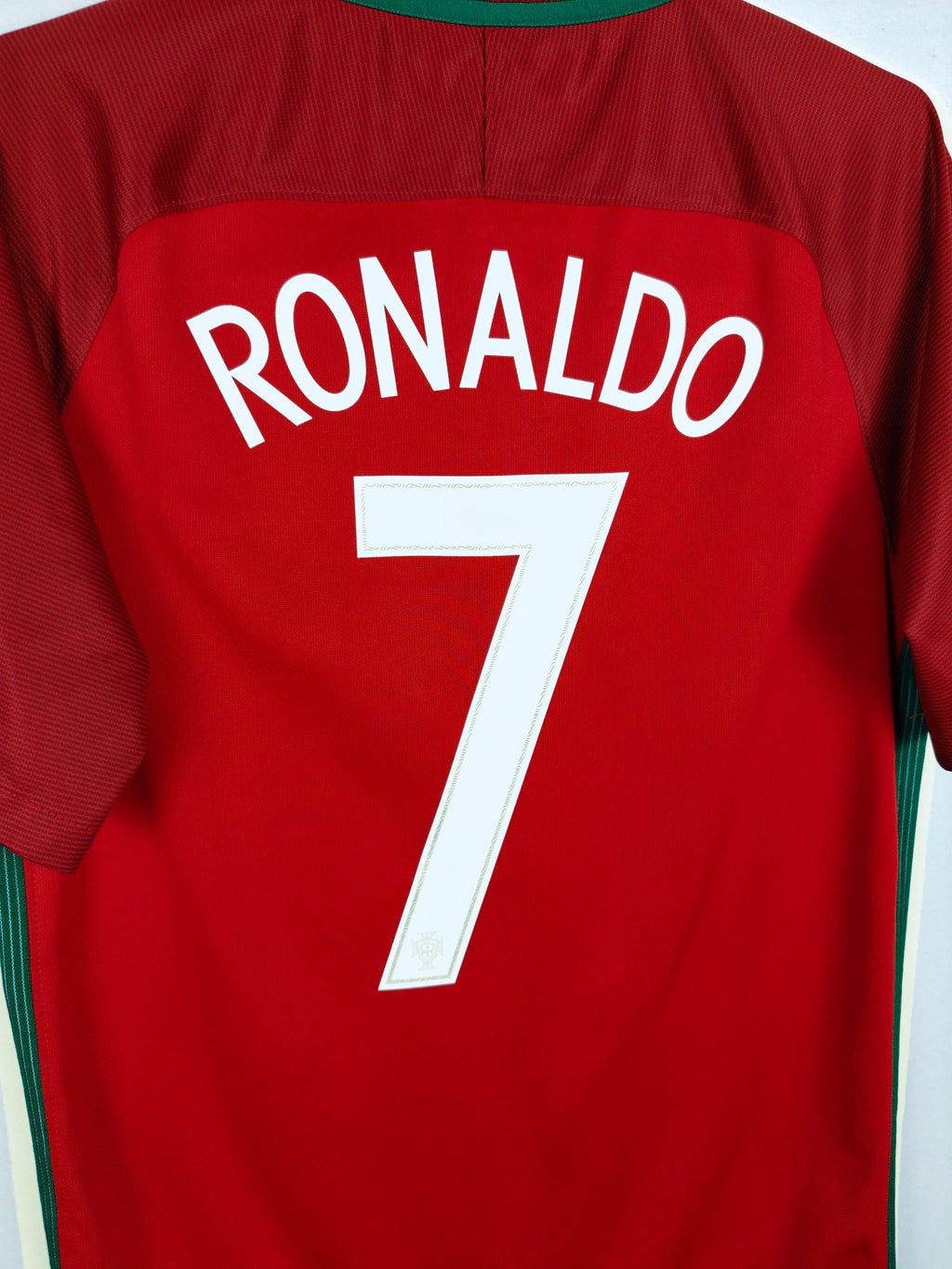 2016-17 Portugal Home Shirt Ronaldo #7
