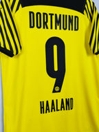 2021-22 Borussia Dortmund Home Shirt Haaland #9