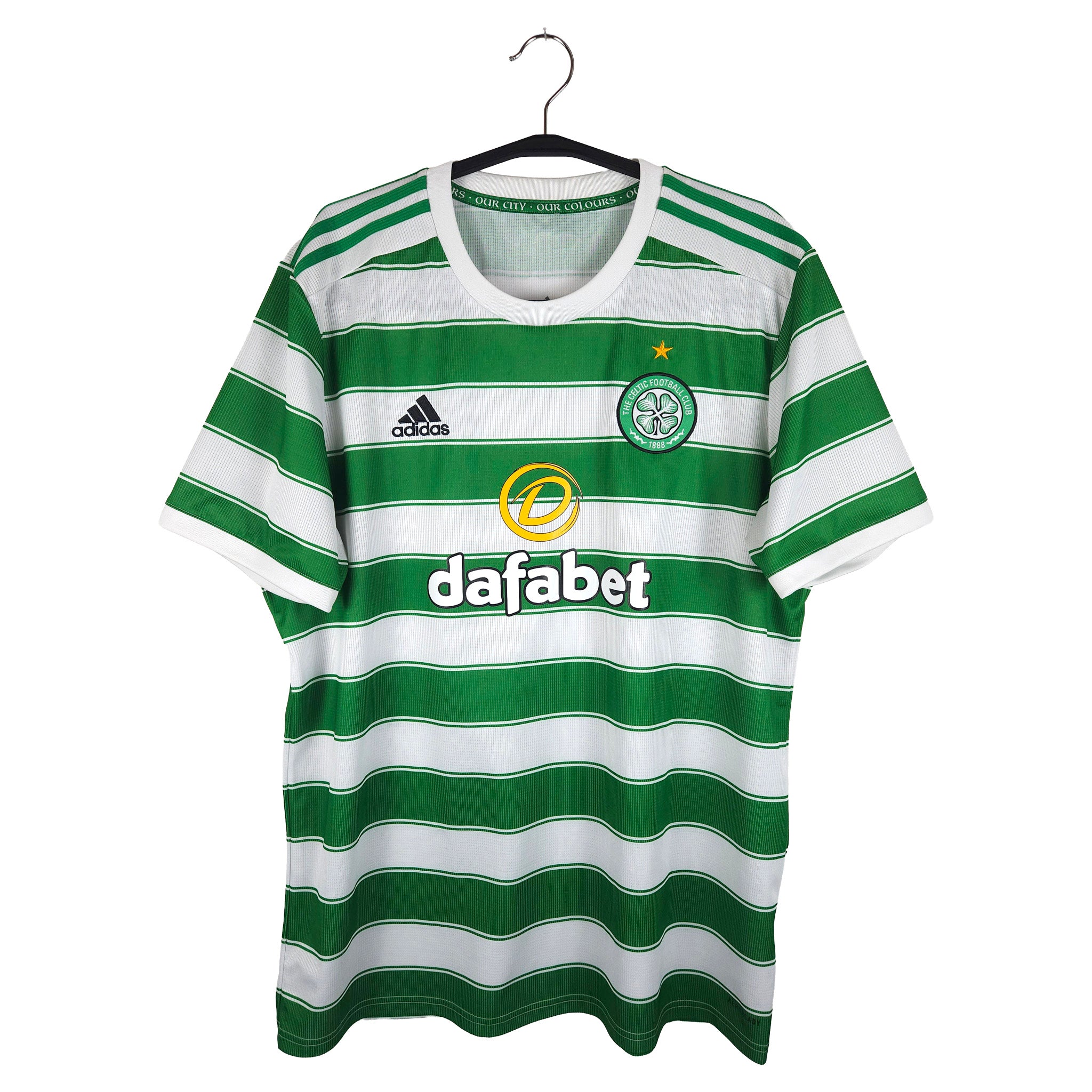 2021-22 Celtic Home Shirt Giakoumakis #7