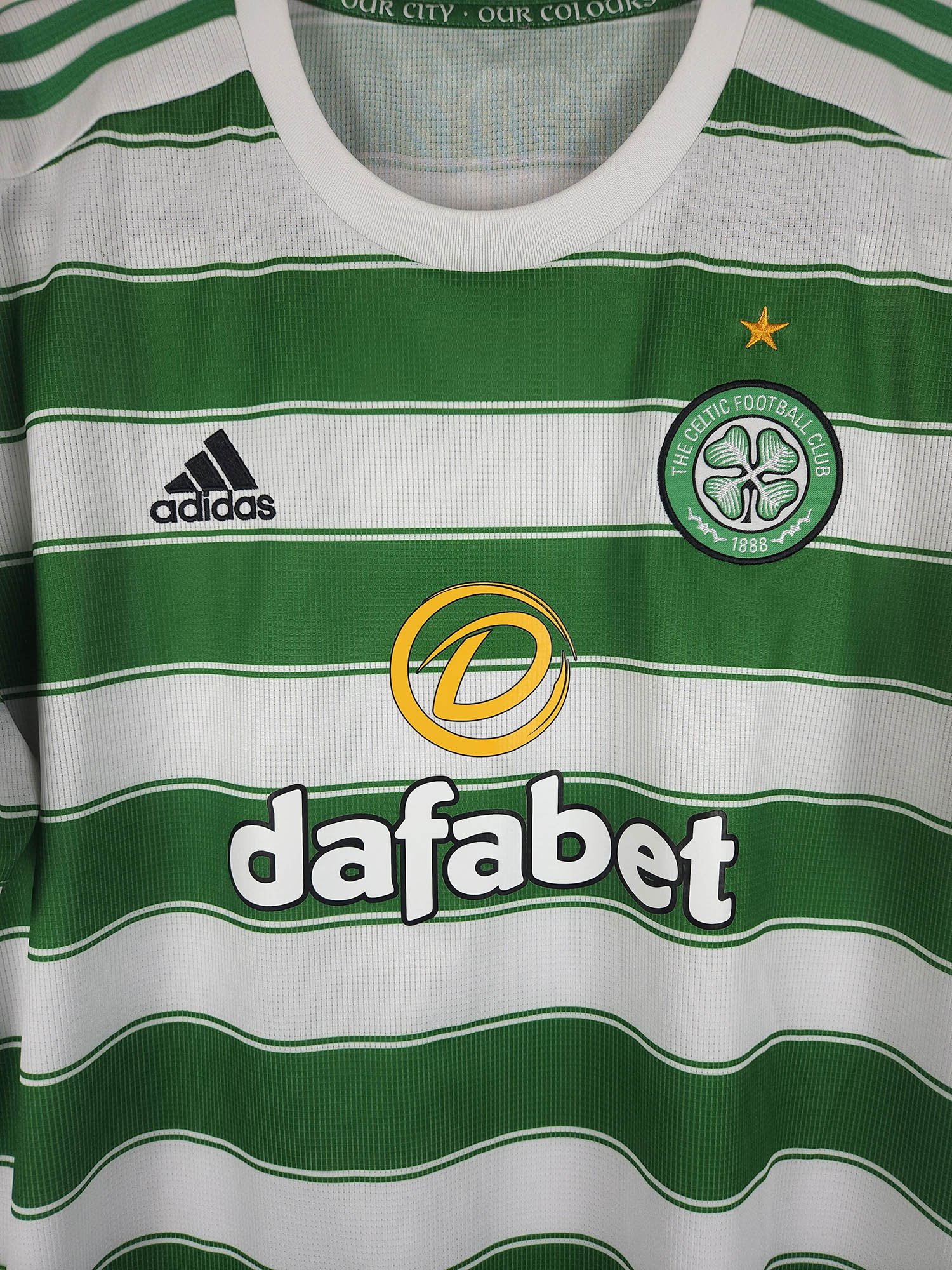 2021-22 Celtic Home Shirt Giakoumakis #7