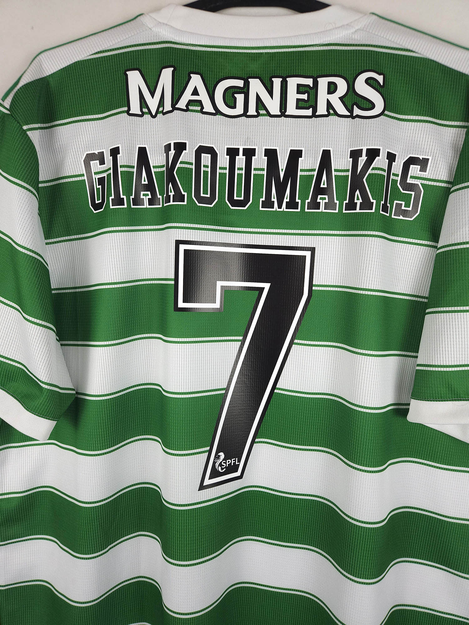 2021-22 Celtic Home Shirt Giakoumakis #7