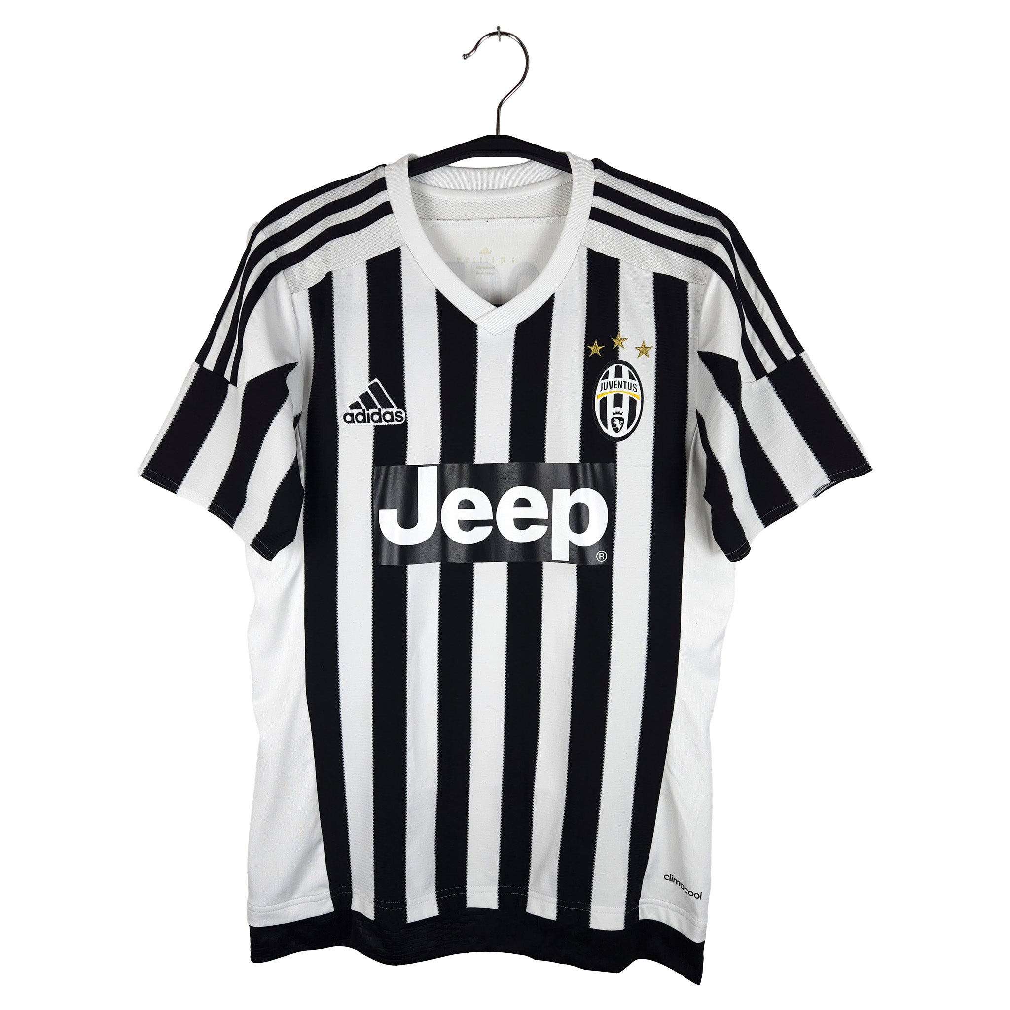 2015-16 Juventus Home Shirt Pogba #10