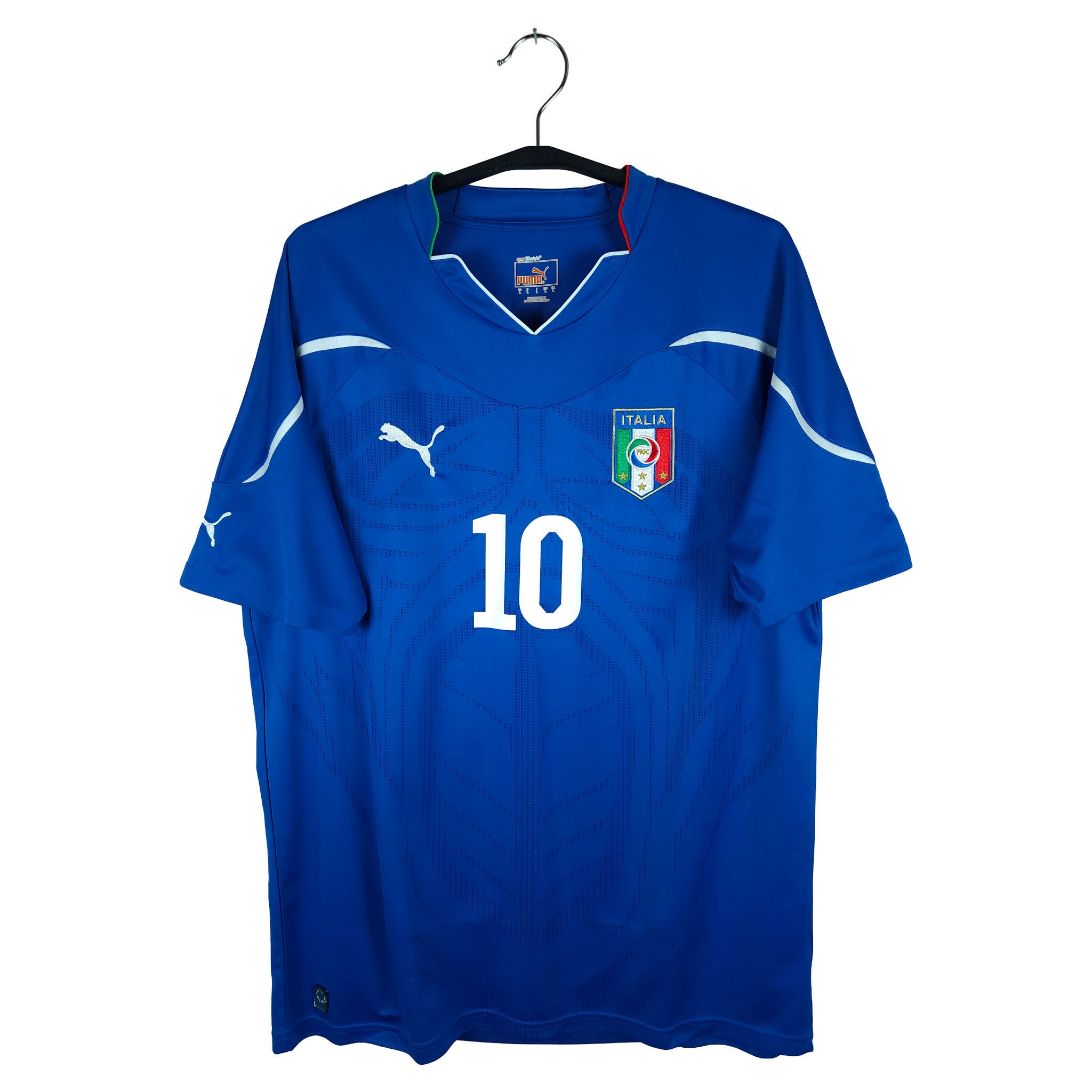 2010-12 Italy Home Shirt Totti #10