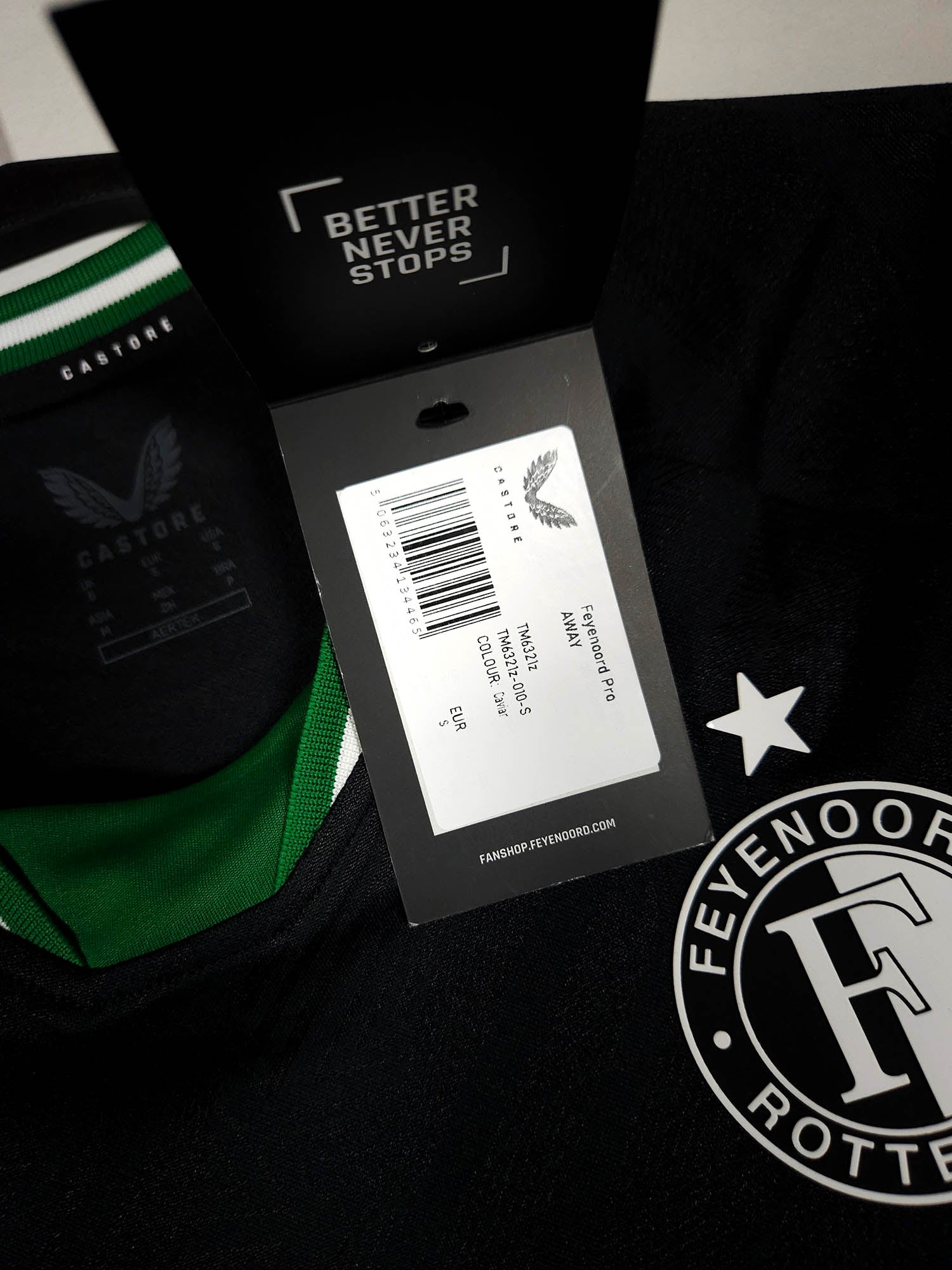 2024-25 Feyenoord Authentic Away Shirt