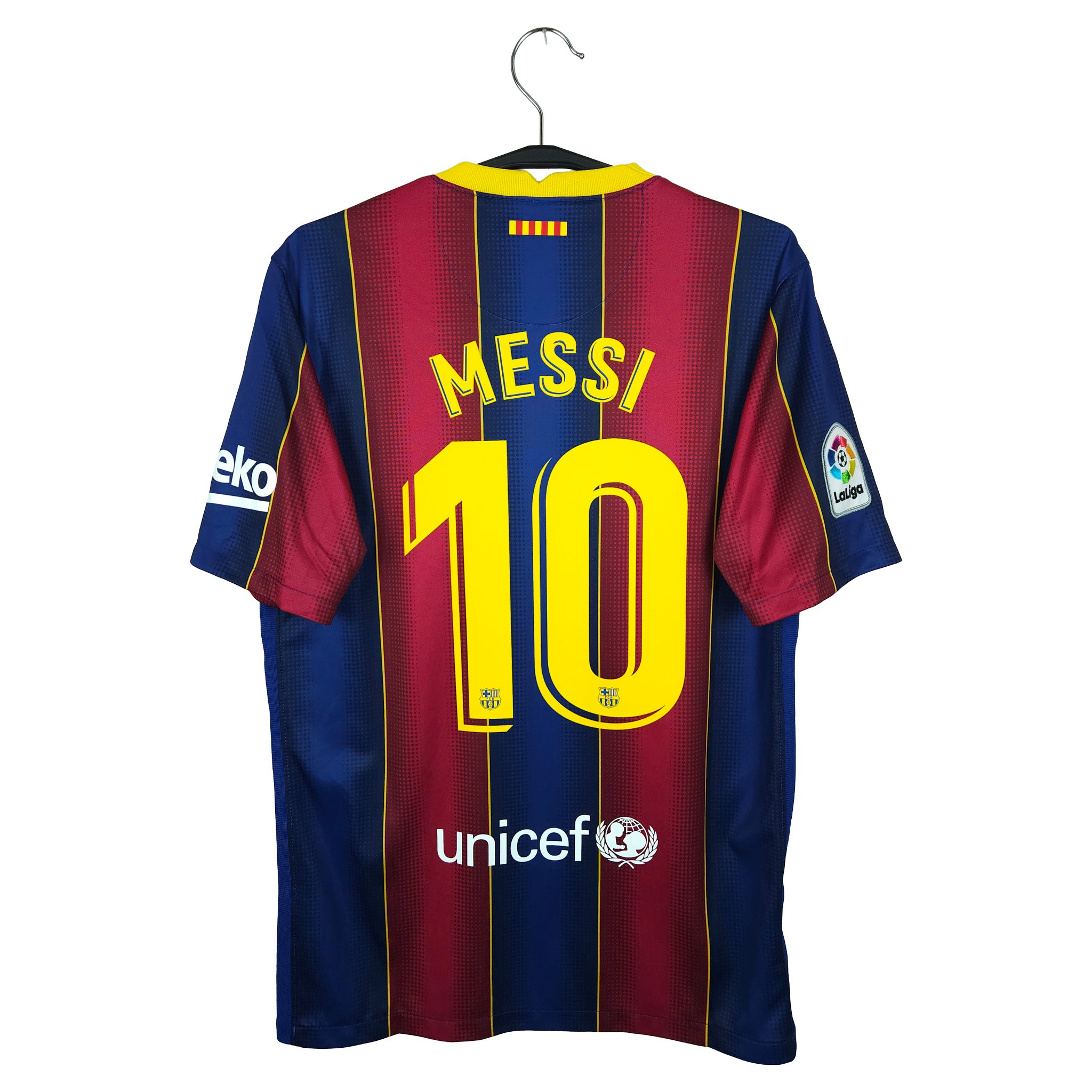 2020-21 Barcelona Home Shirt Messi #10