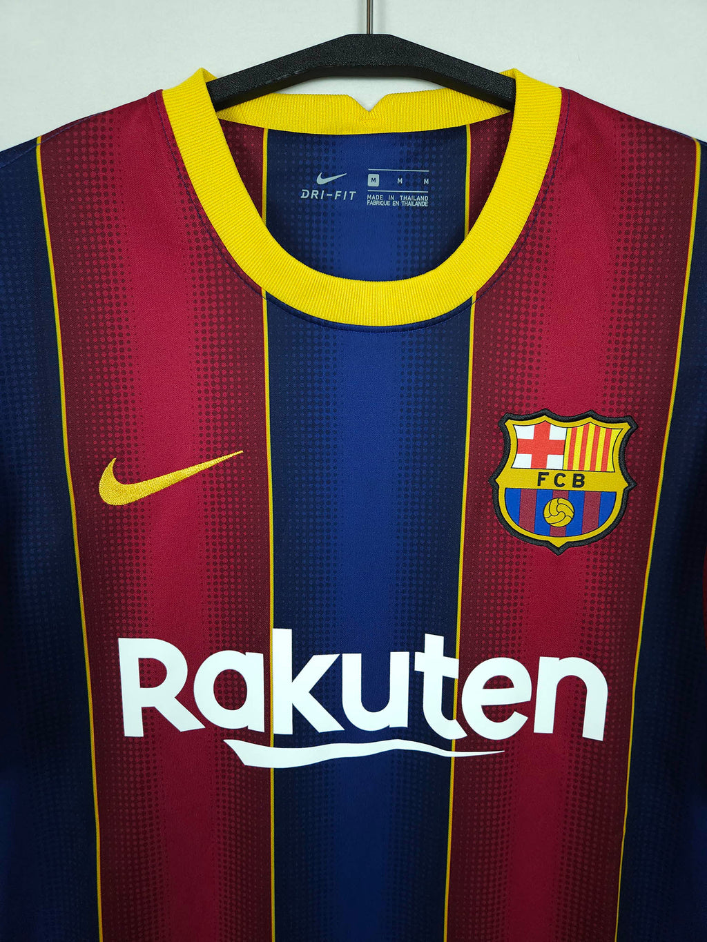 2020-21 Barcelona Home Shirt Messi #10 - detailed view